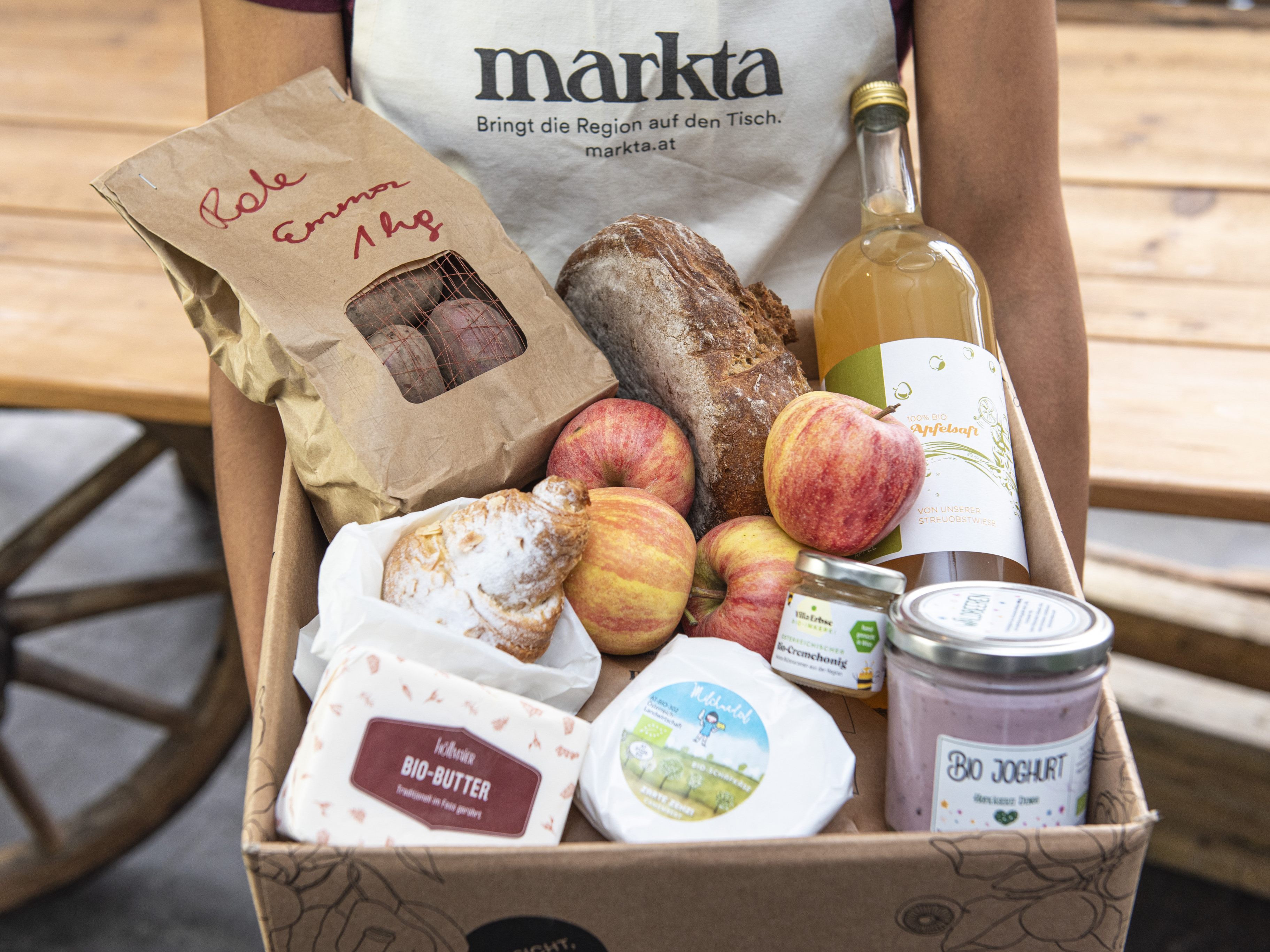 markta setzt auf regionale und Bio-Produkte.