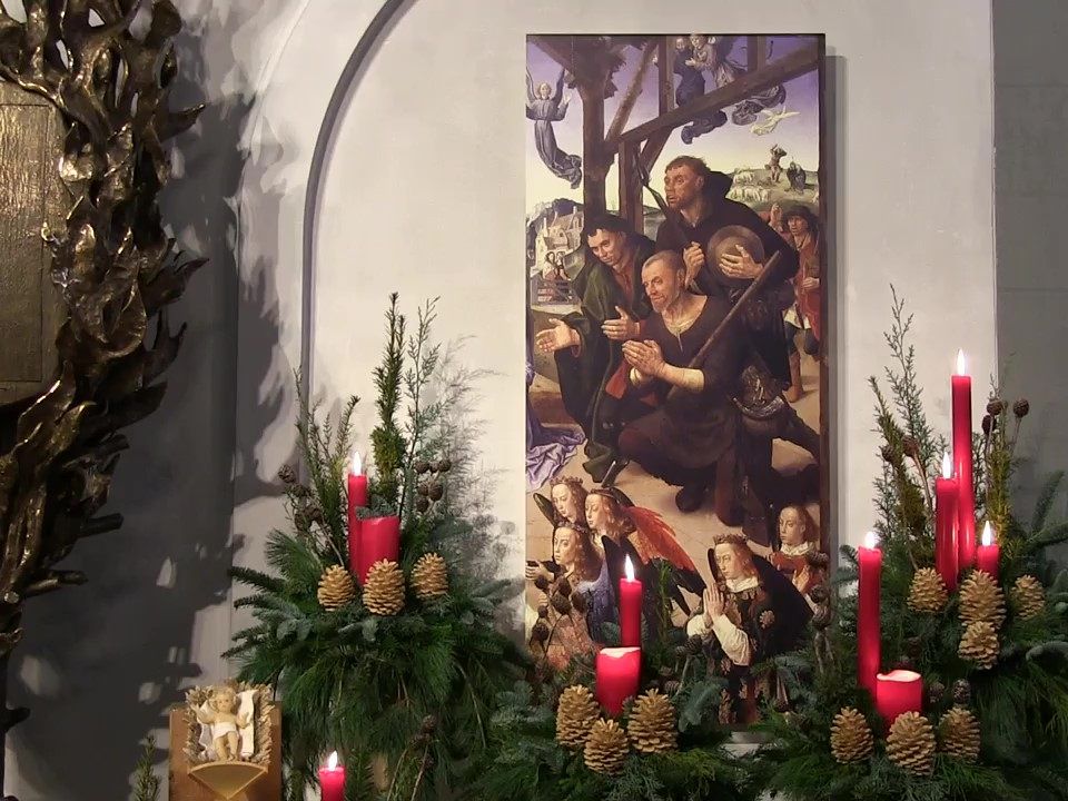 Weihnachtlicher Schmuck Basilika