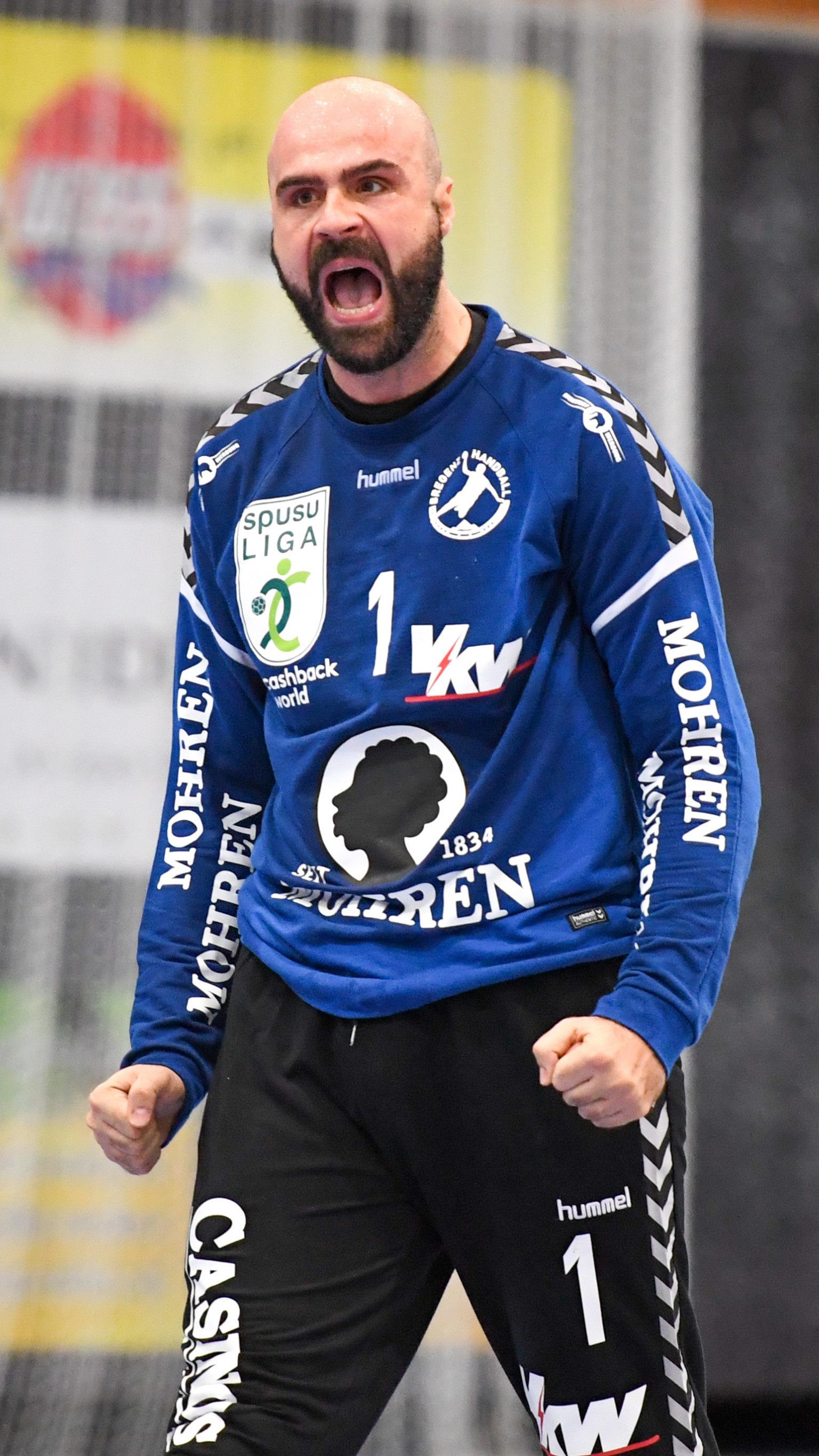 Goran Aleksic war heute der Sieggarant für Bregenz Handball.