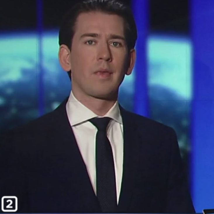 Kanzler Kurz in der "ZIB 2"