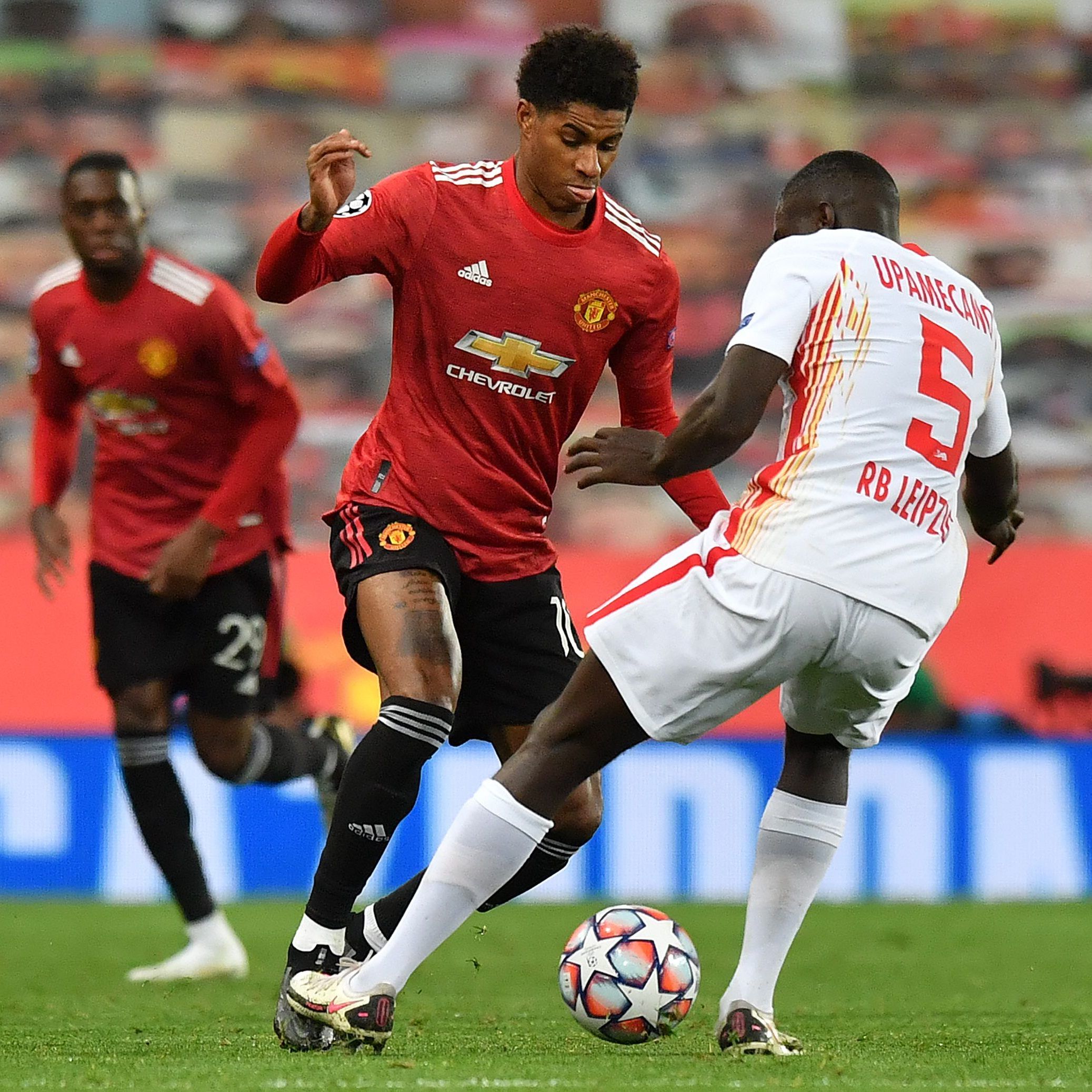 Unter anderem spielt Leipzig gegen ManU
