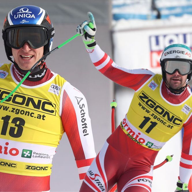 Wie in den besten Zeiten - zwei Österreicher sind vorn