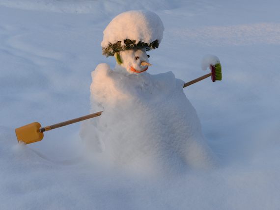 Hallo Schneemann