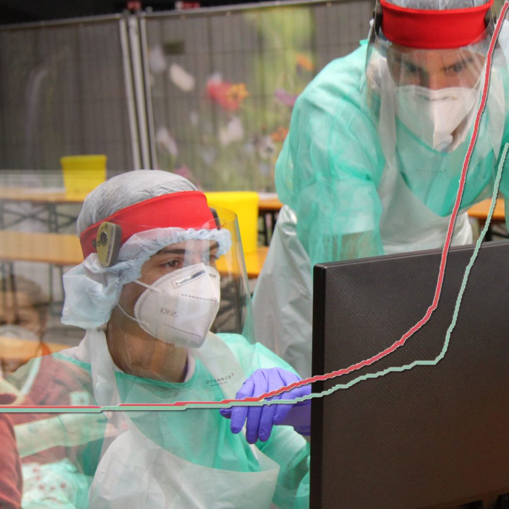 Der Abwärtstrend der Corona-Fälle hält weiter an.