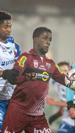 Oum Gouet im Zweikampf