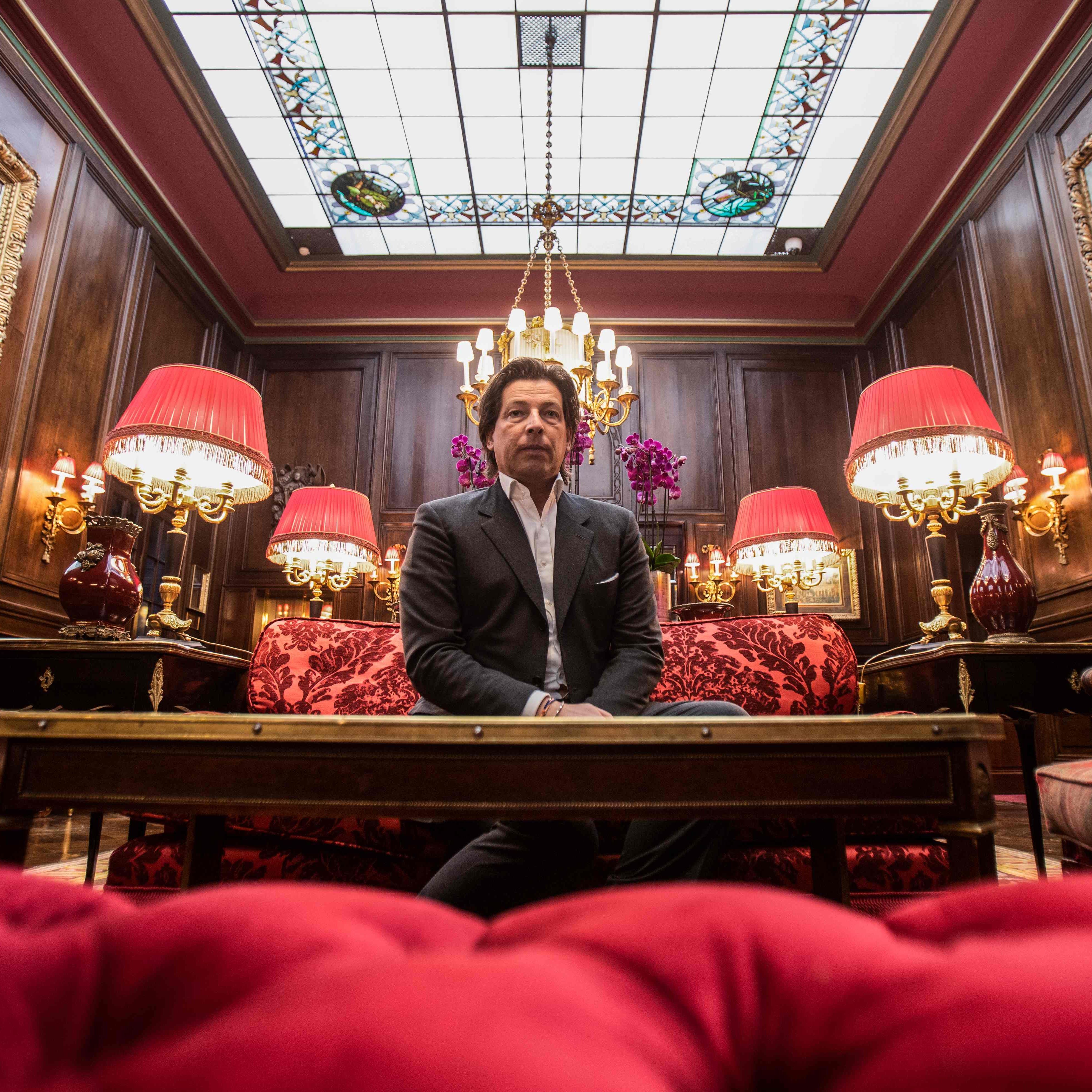 Hotel-Sacher-Chef Matthias Winkler ist guten Mutes, dass das Hotel die Corona-Krise übersteht.