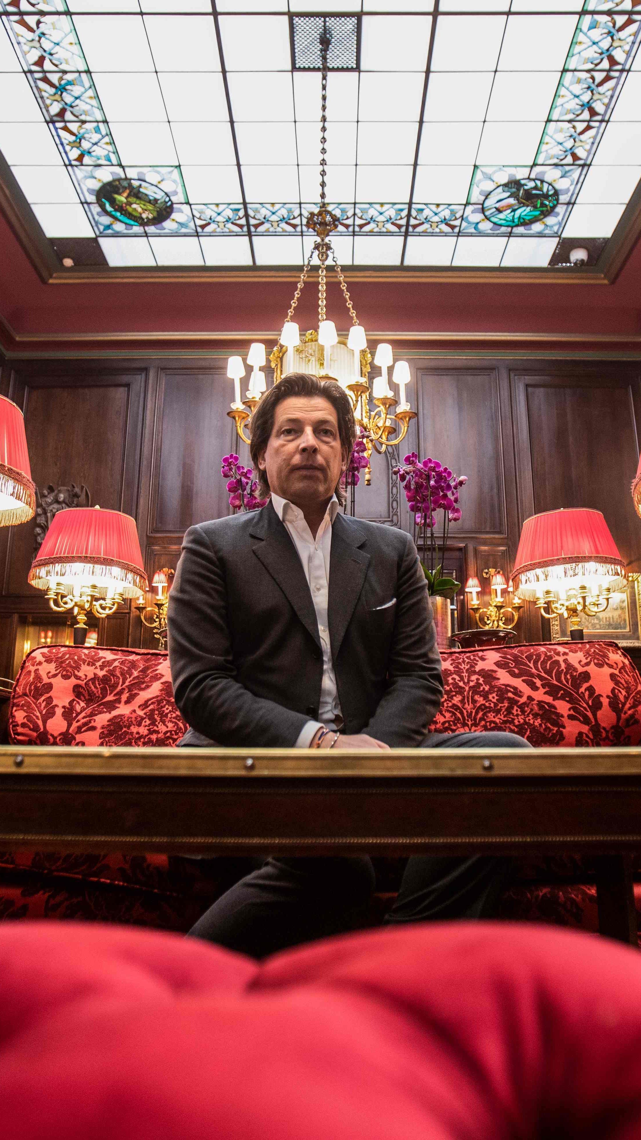 Hotel-Sacher-Chef Matthias Winkler ist guten Mutes, dass das Hotel die Corona-Krise übersteht.