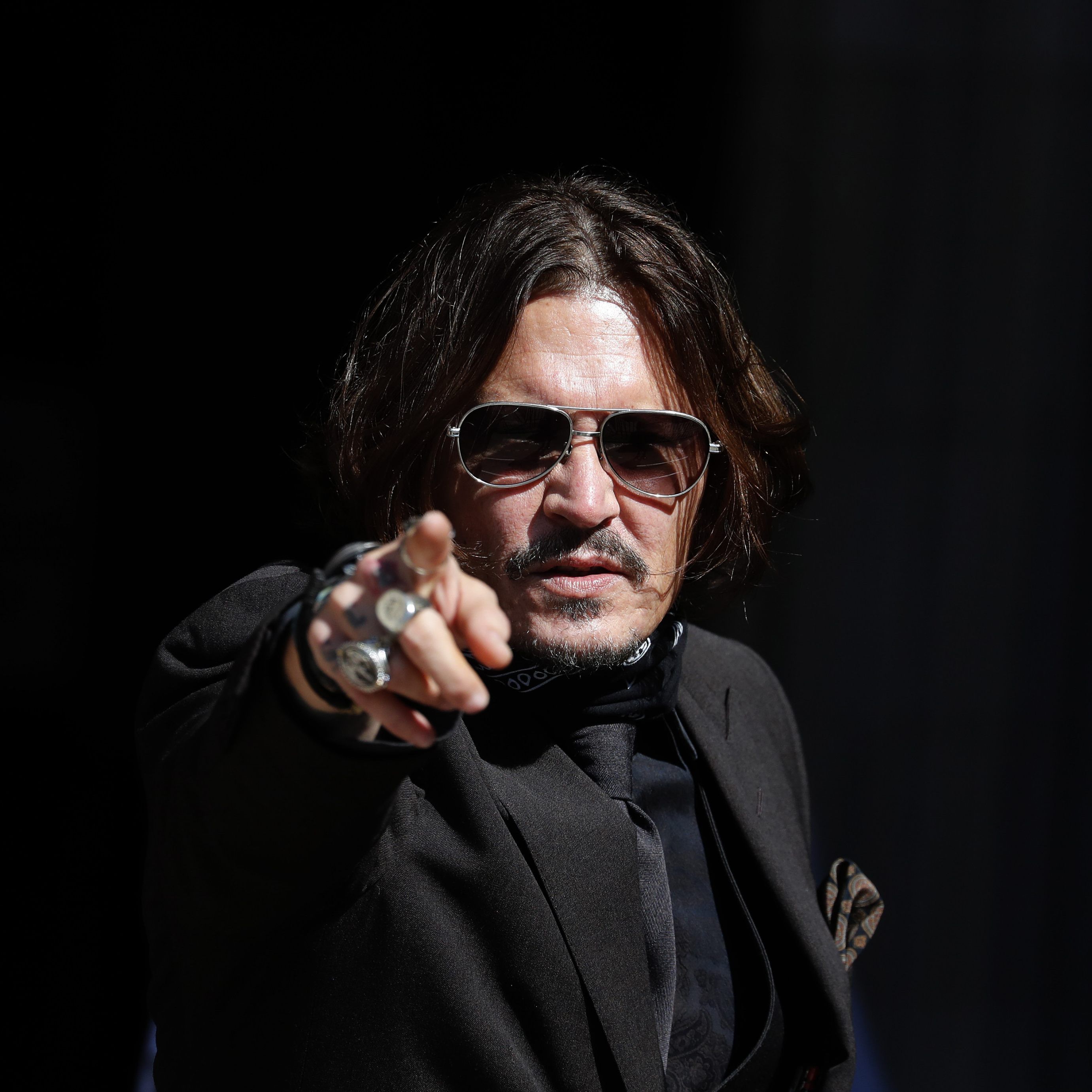 Hollywood-Superstar Johnny Depp.