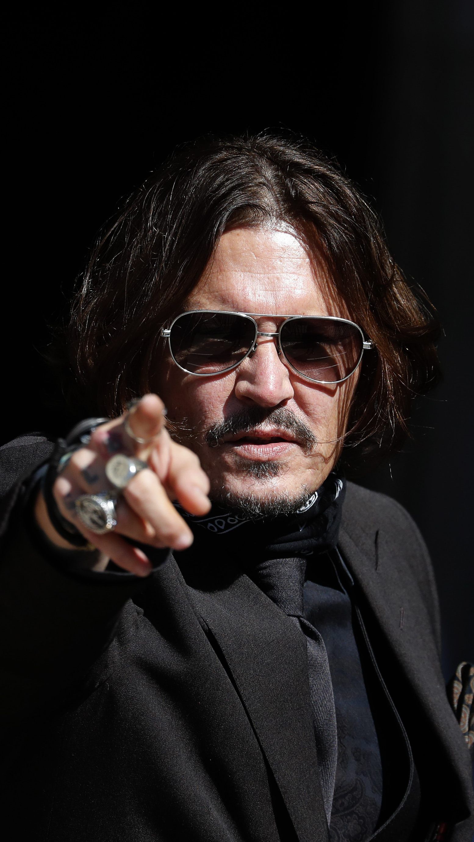 Hollywood-Superstar Johnny Depp.