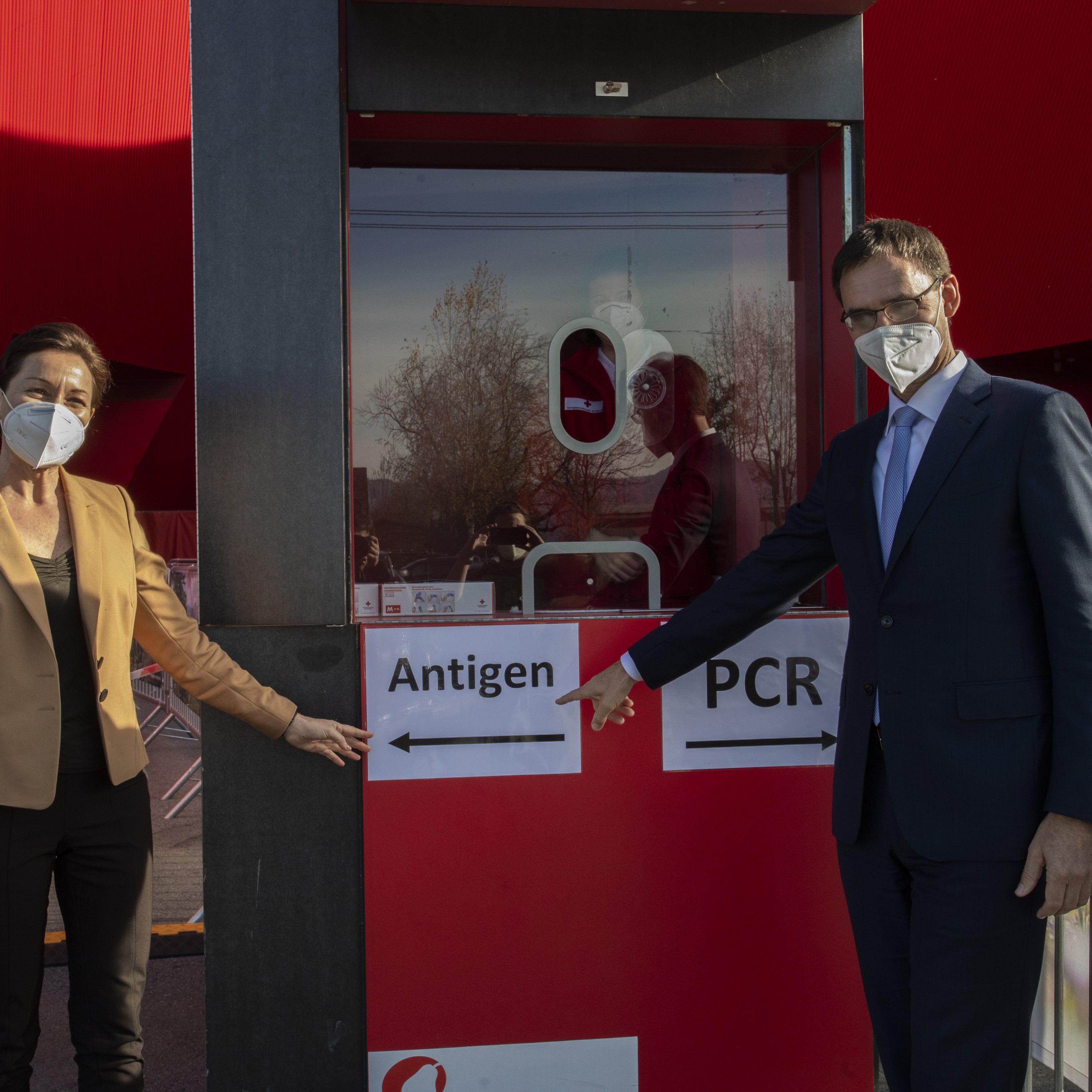 Über 105.000 Vorarlberger nahmen sich am Wochenende Zeit für den Antigen-Test.