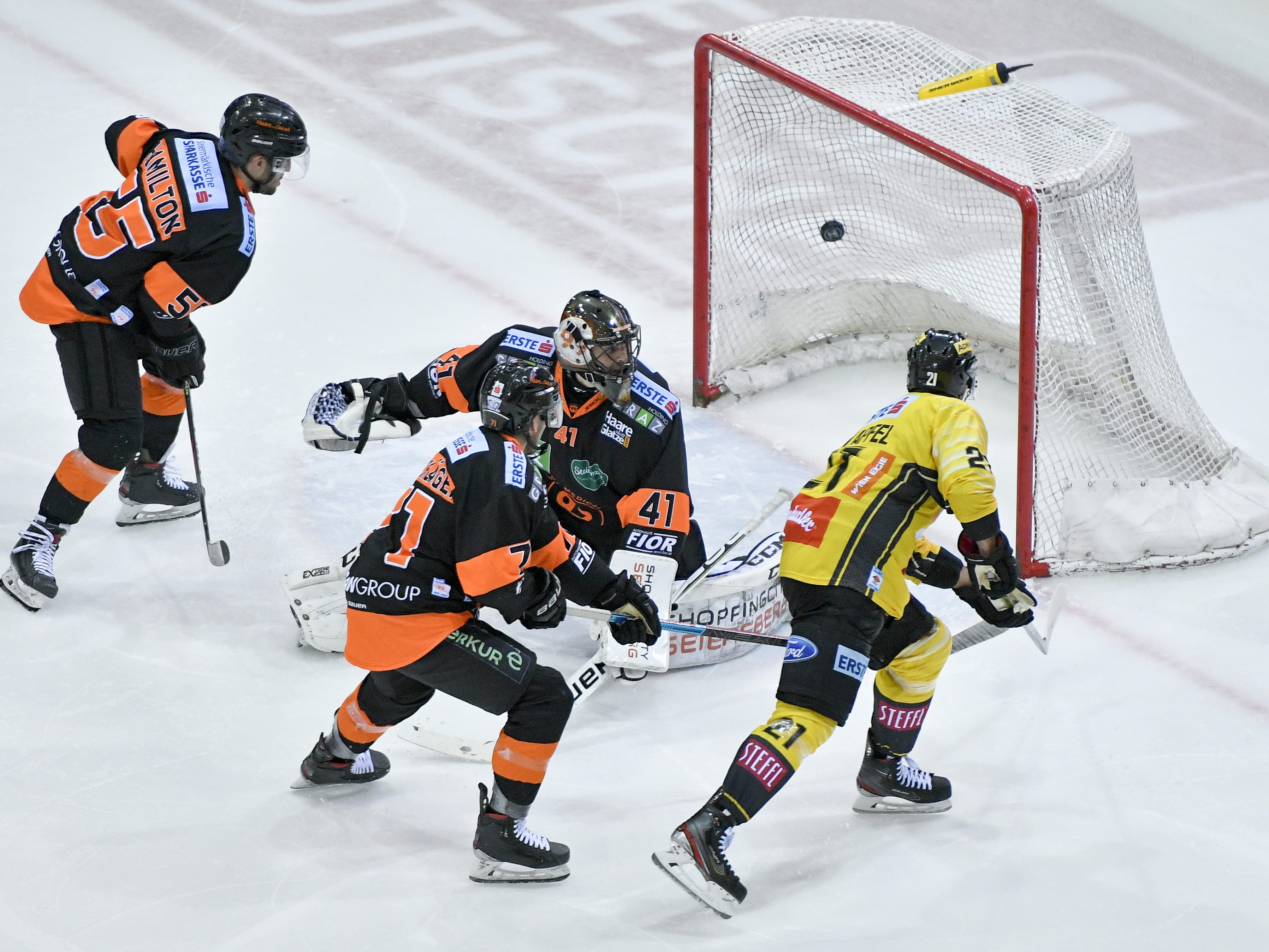 Die Vienna Capitals konnten einen Sieg einfahren.