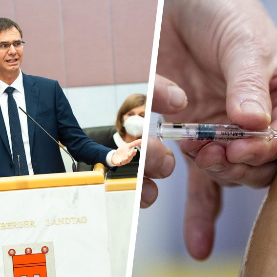 Corona-Impfung: "Das muss jeder für sich abwägen", so Wallner.