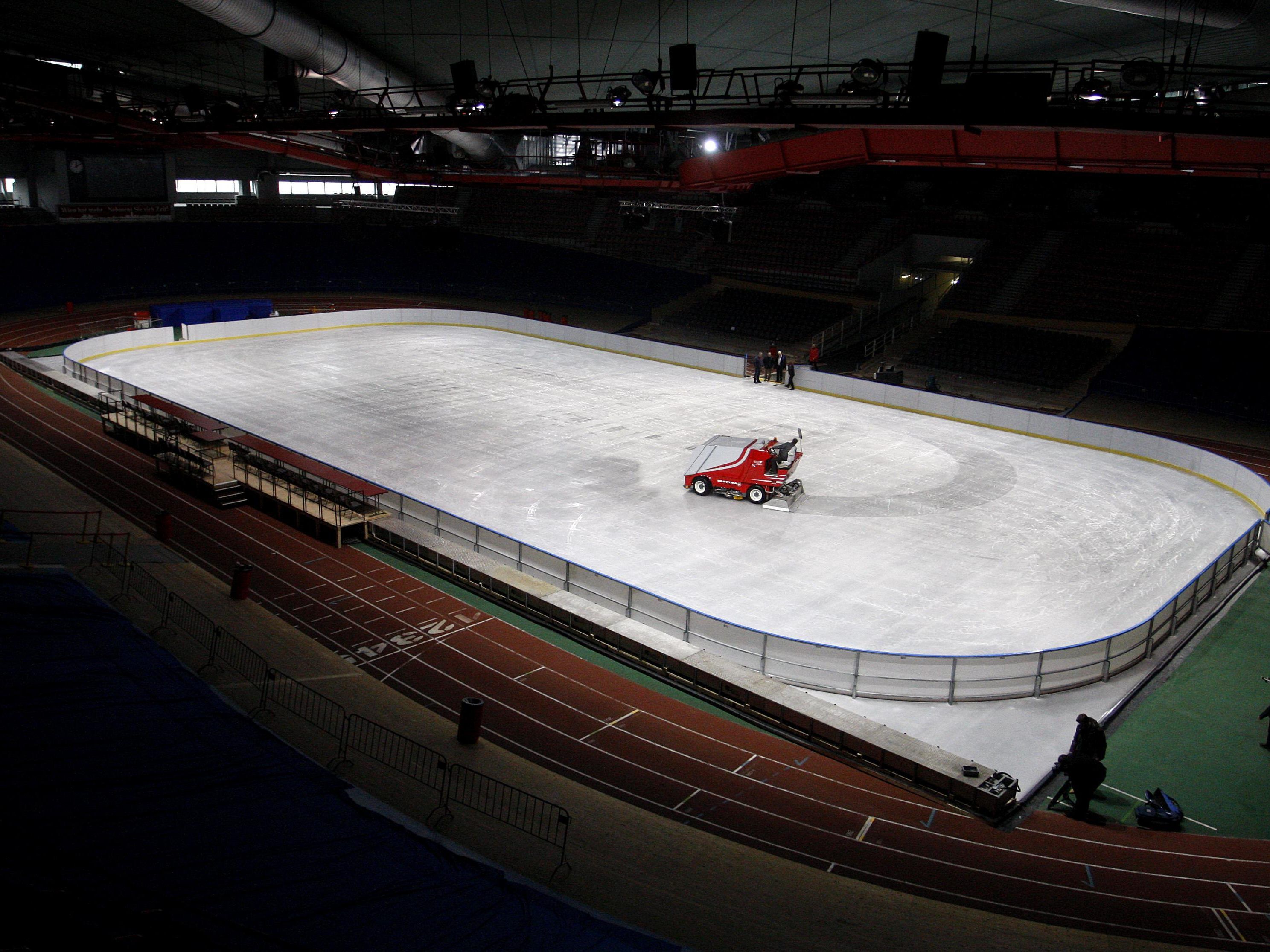 Das Ferry-Dusika-Stadion in Wien-Leopoldstadt soll abgerissen werden.