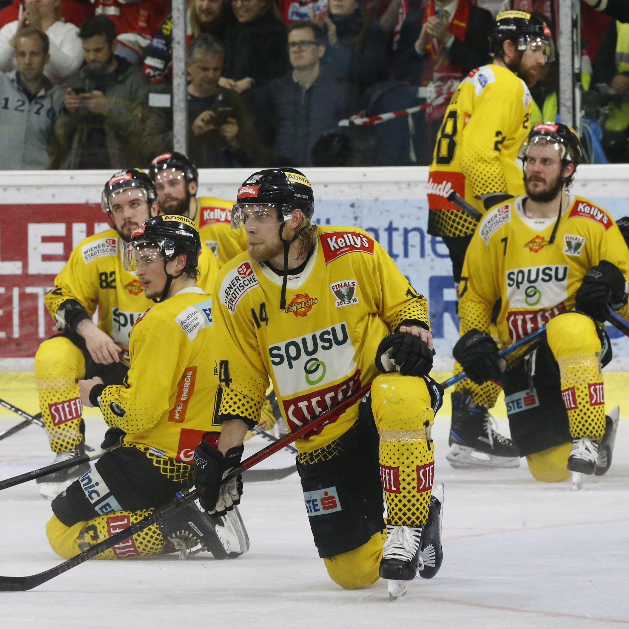 Die Vienna Capitals gewannen in Dornbirn mit 4:5 nach Verlängerung.
