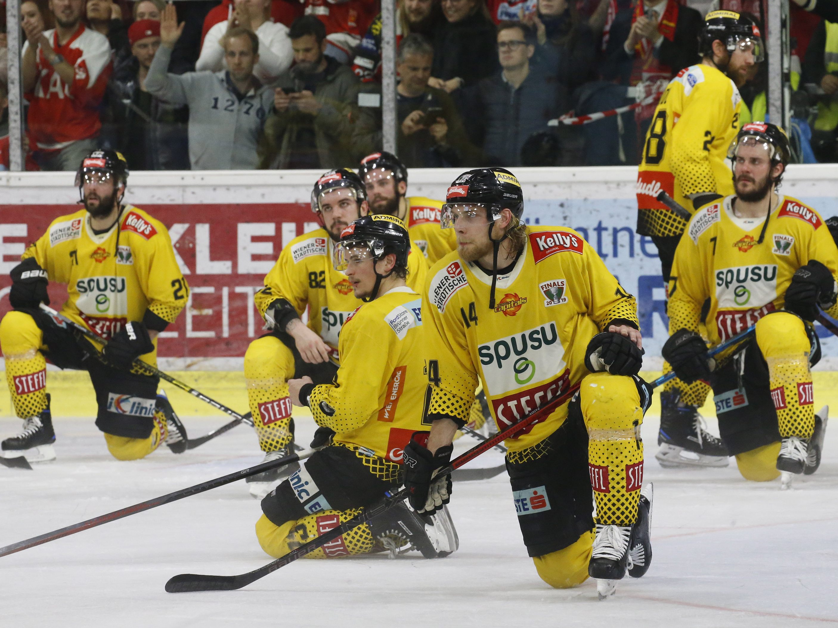 Die Vienna Capitals gewannen in Dornbirn mit 4:5 nach Verlängerung.