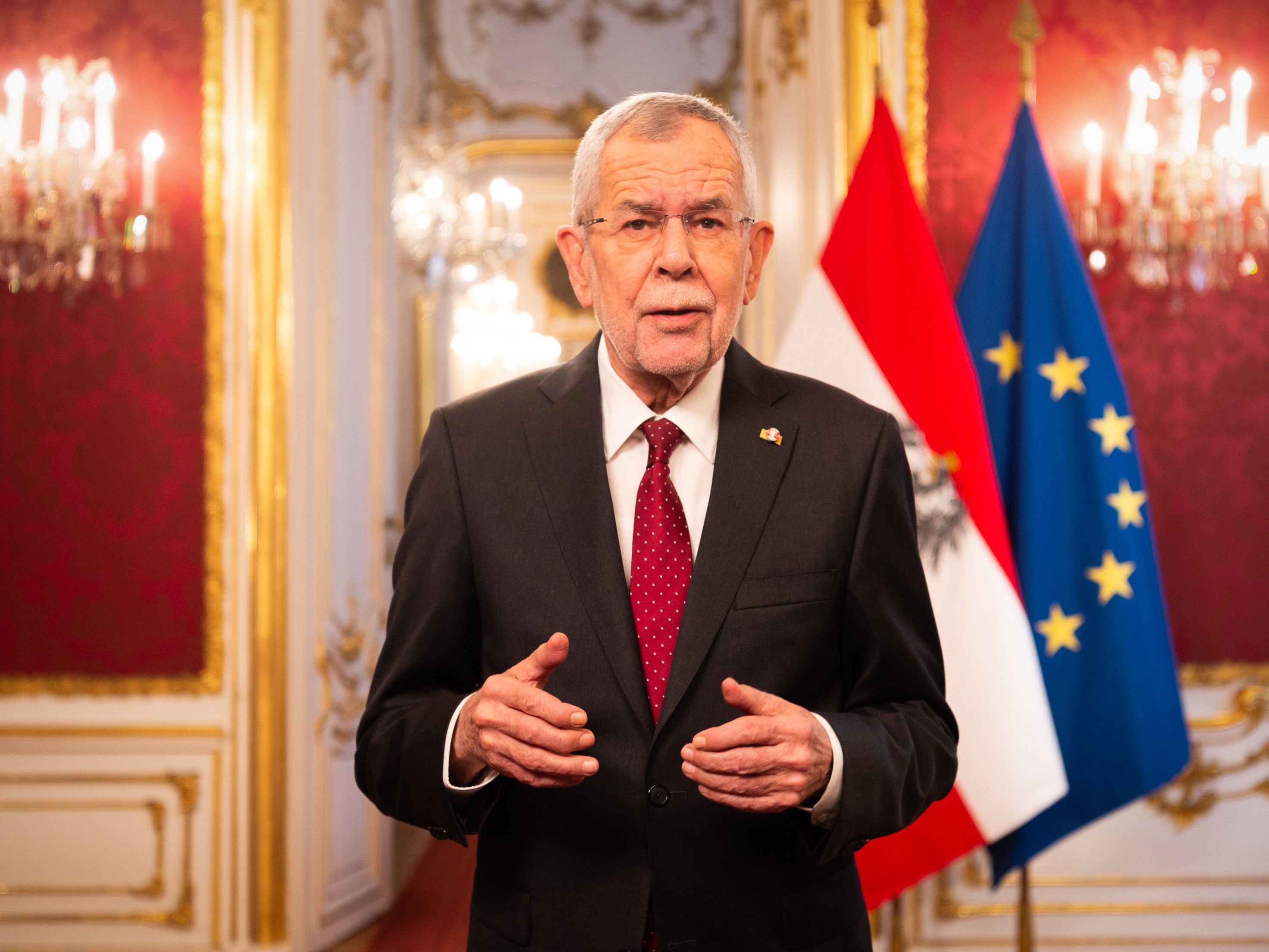 Staatsoberhaupt wünscht in Neujahrsansprache "Mut zum Träumen". Staatsoberhaupt wünscht in Neujahrsansprache "Mut zum Träumen".