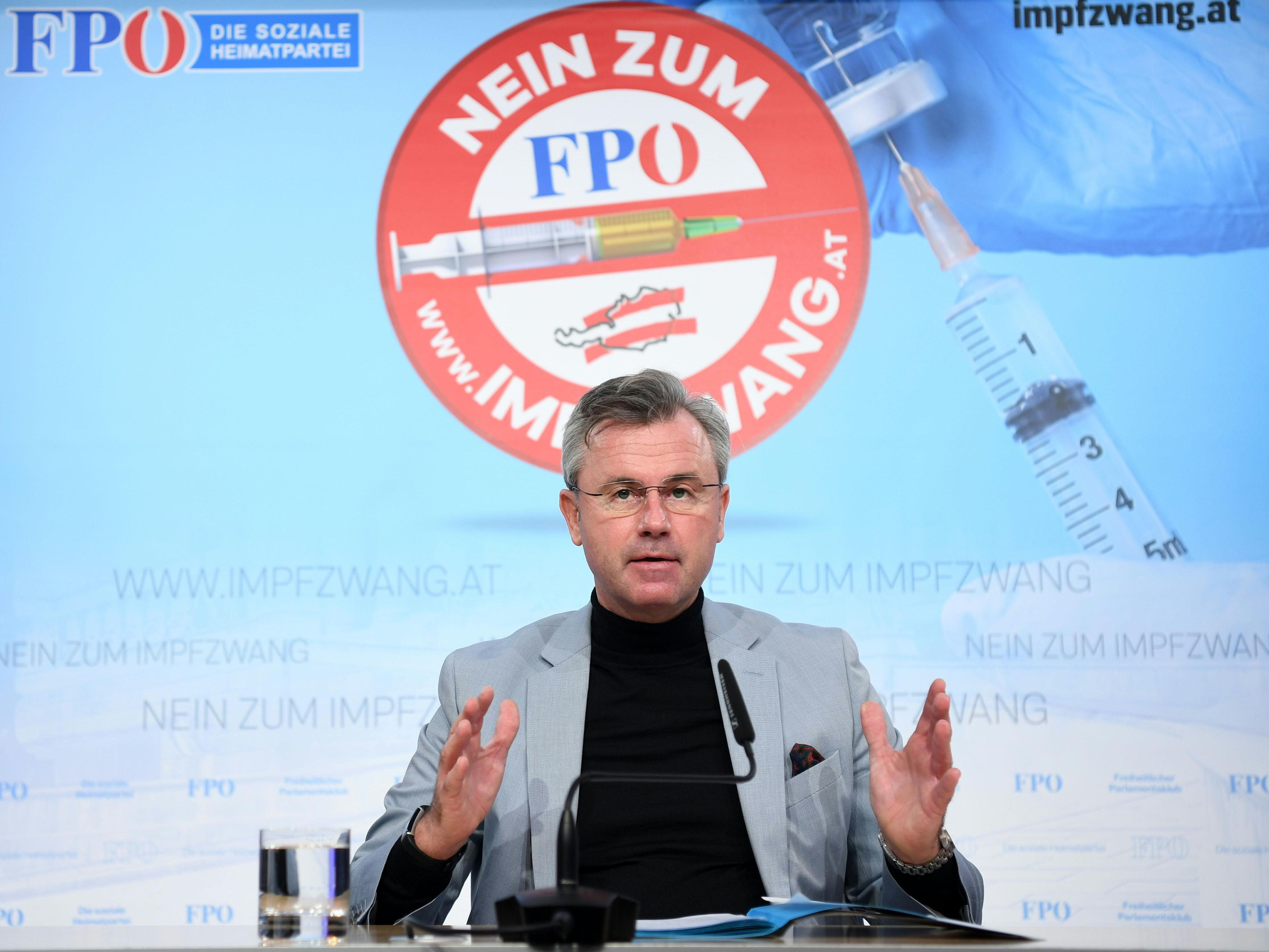Hofer will sich gegen Corona impfen lassen. Hofer will sich gegen Corona impfen lassen.