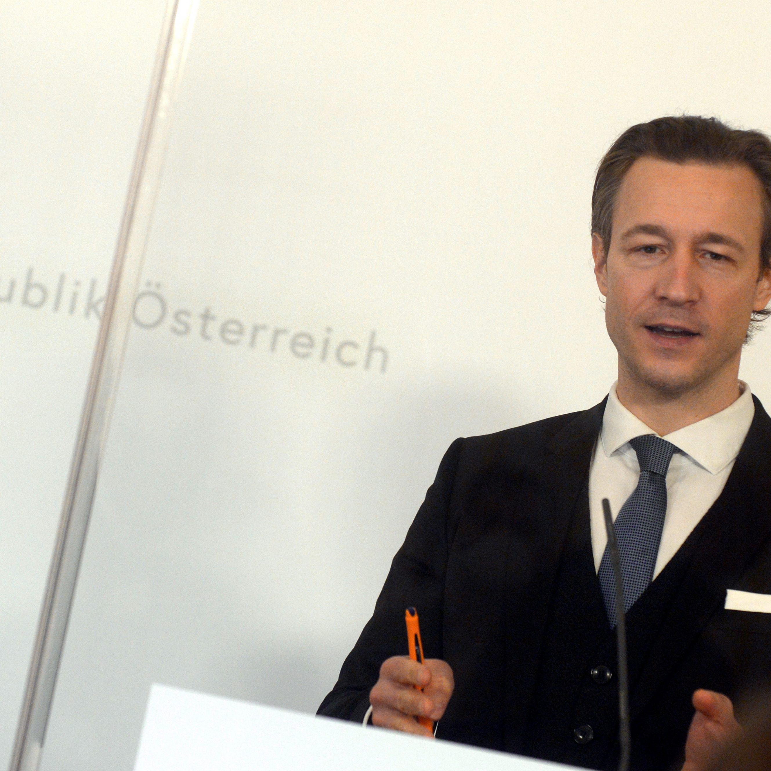 Finanzminister Gernot Blümel