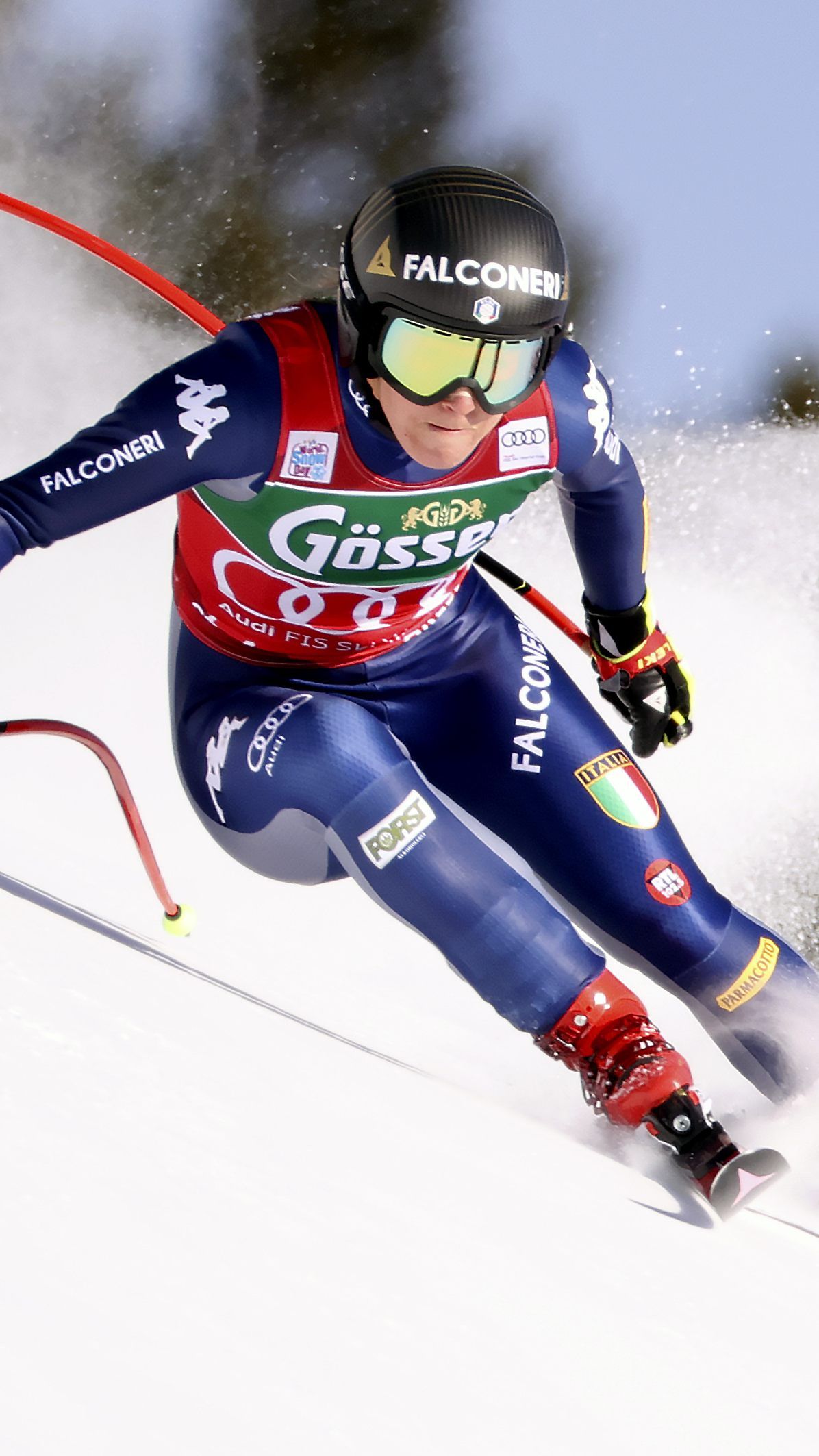 Goggia gewinnt die Abfahrt in St. Anton.