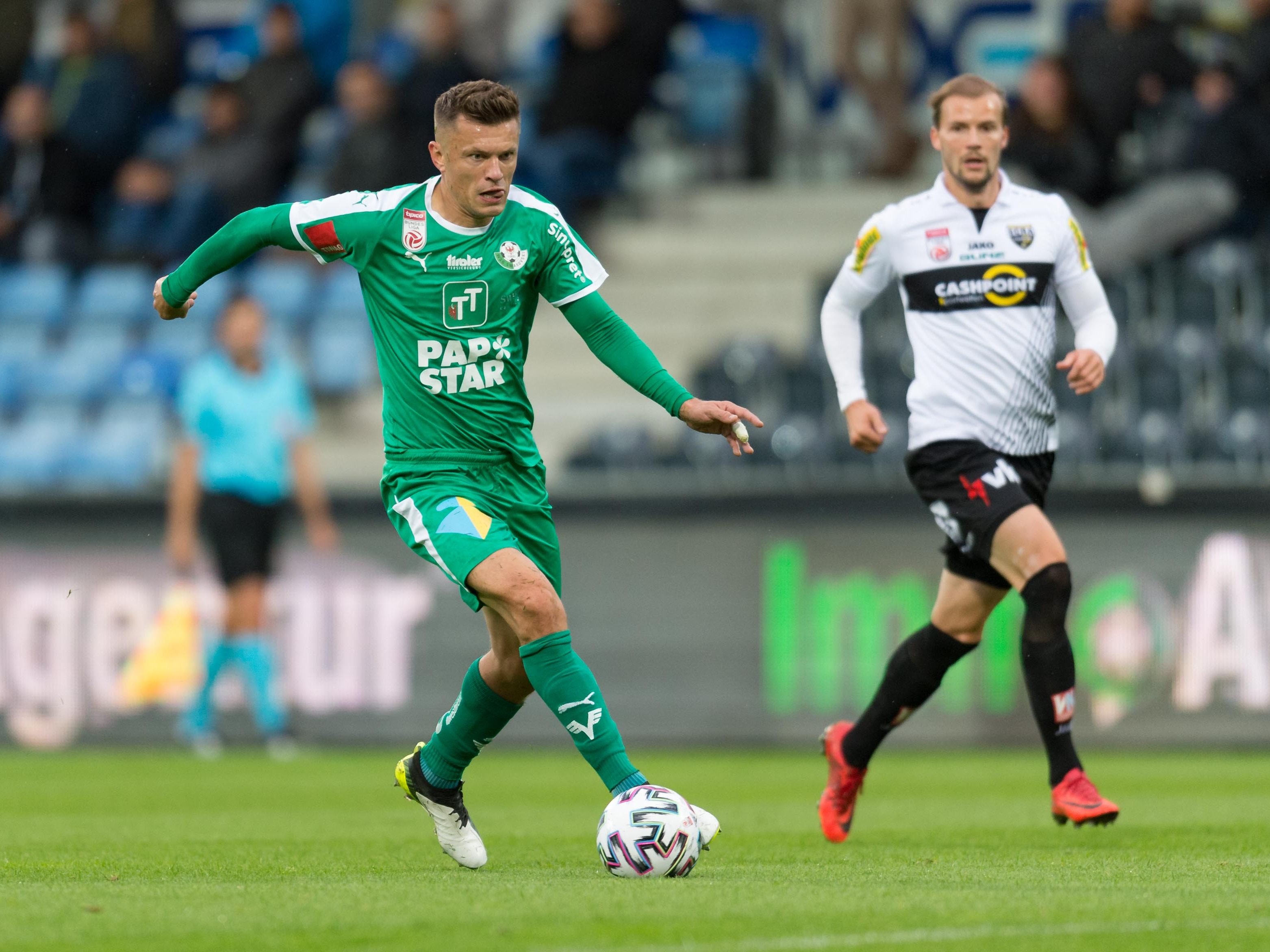 LIVE-Ticker zum Spiel WSG Tirol gegen SCR Altach ab 18.30 Uhr.