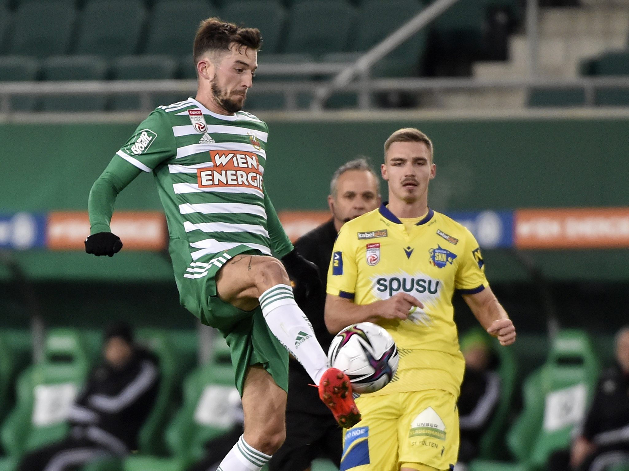Am Mittwoch traf Rapid Wien auf den SKN St. Pölten. Am Mittwoch traf Rapid Wien auf den SKN St. Pölten.
