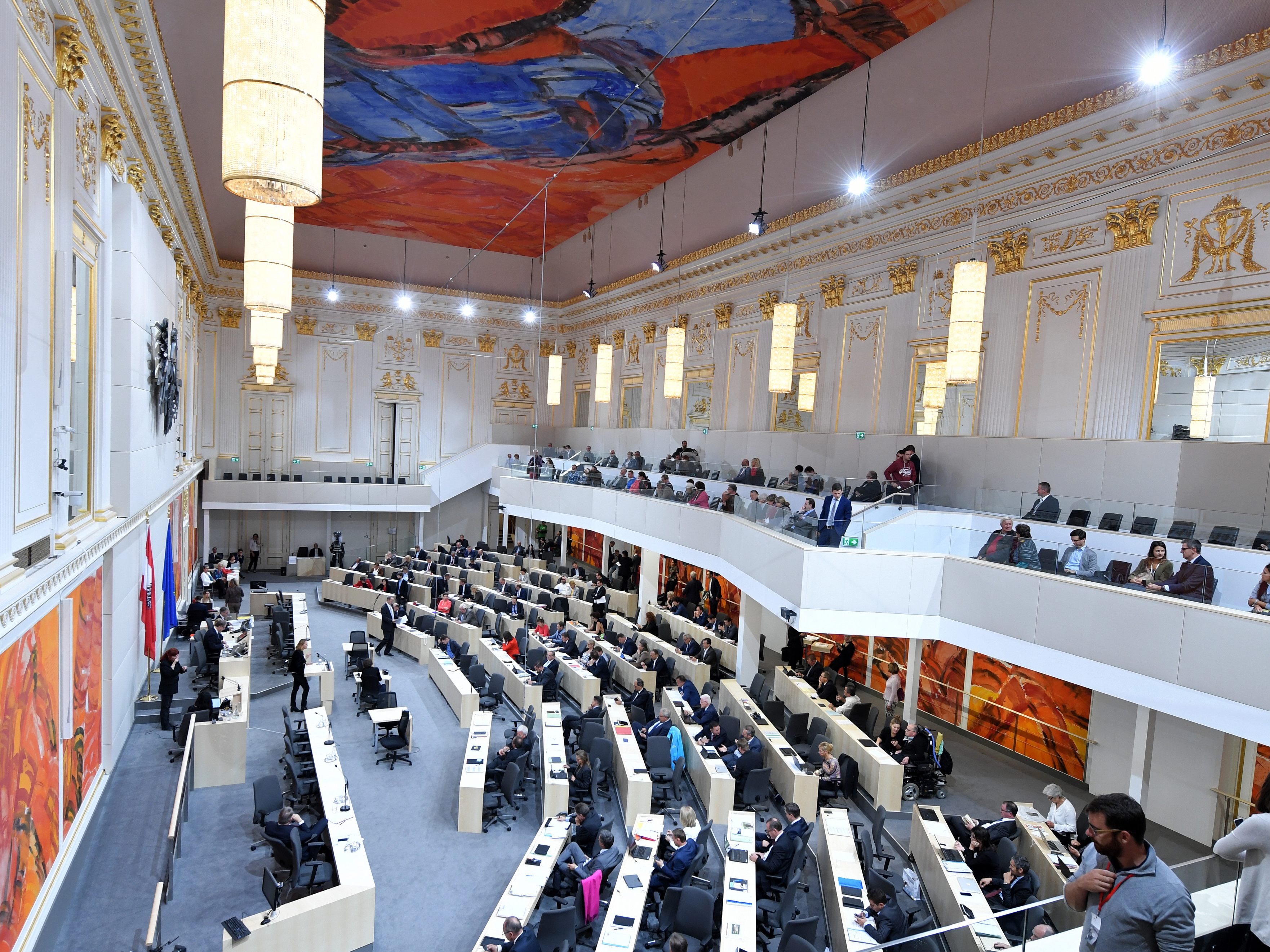 Im Großen Redoutensaal der Hofburg tagt am Nachmittag der Gesundheitsausschuss Im Großen Redoutensaal der Hofburg tagt am Nachmittag der Gesundheitsausschuss