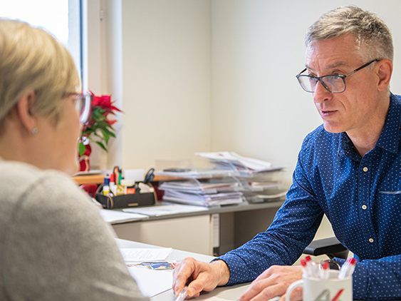 Bildungsberater wie Reinhard Spiegel helfen Dir gerne weiter! (Foto: Marc Wolf)