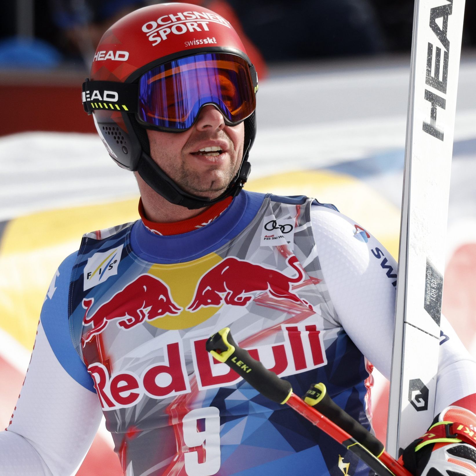 Schweizer Feuz 0,17 Sekunden schneller als Franzose Clarey.