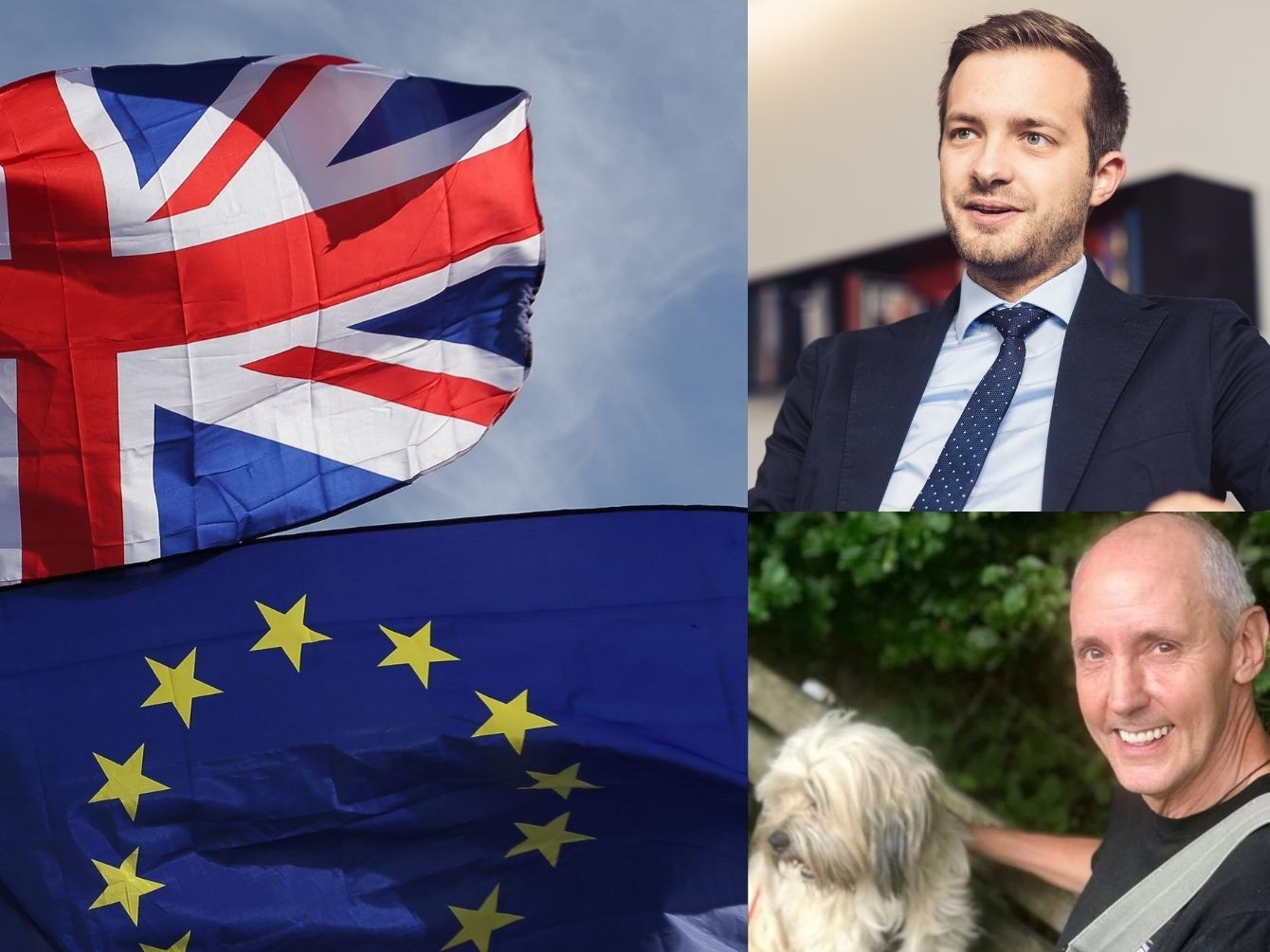 Hubert Bertsch (Bertsch Gruppe) und der inzwischen in Hohenems lebende, gebürtige Brite Nigel Hibberd über den Brexit.