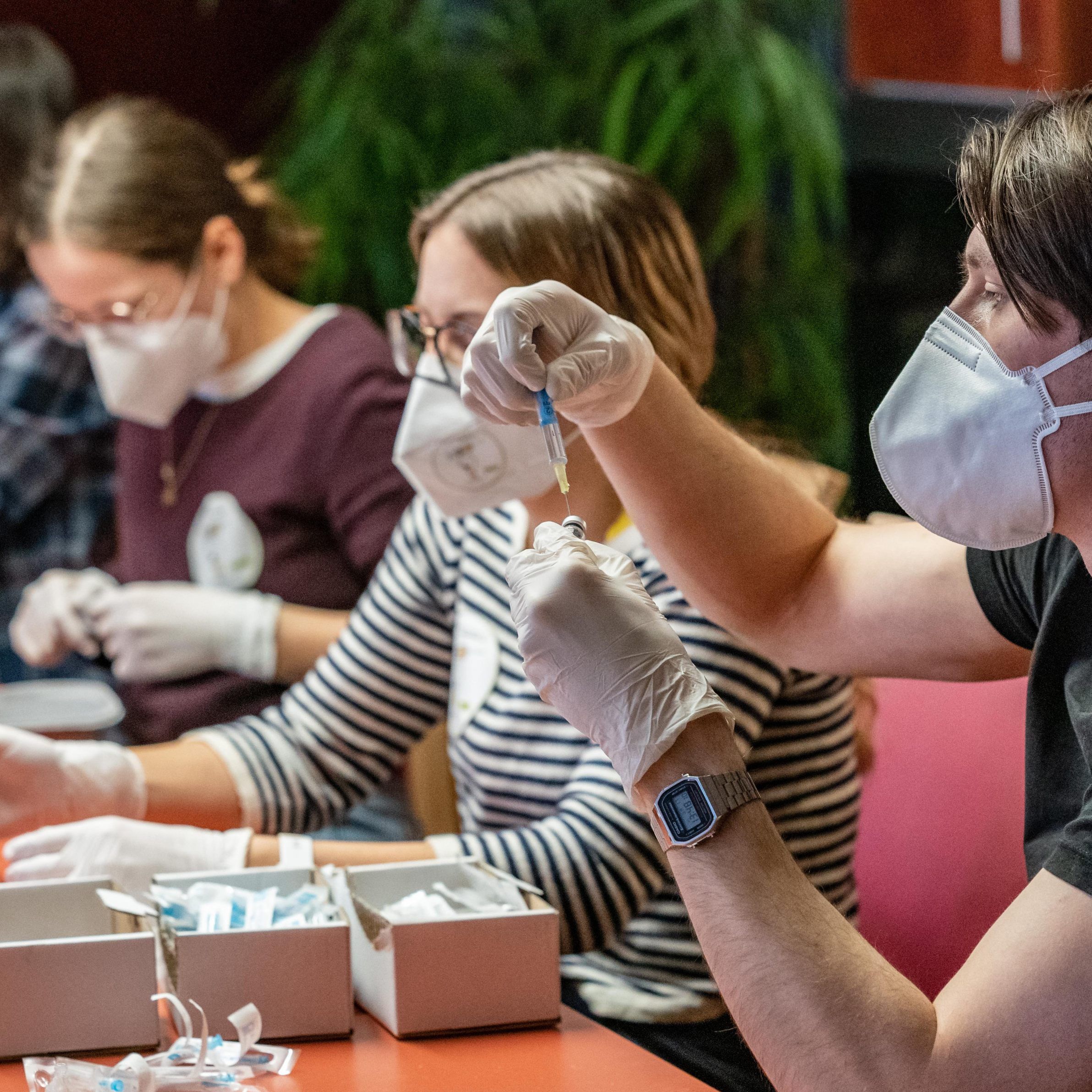 In einem Feldkircher Seniorenheim wurde bereits vergangenes Wochenende die CoV-Impfaktion durchgeführt.