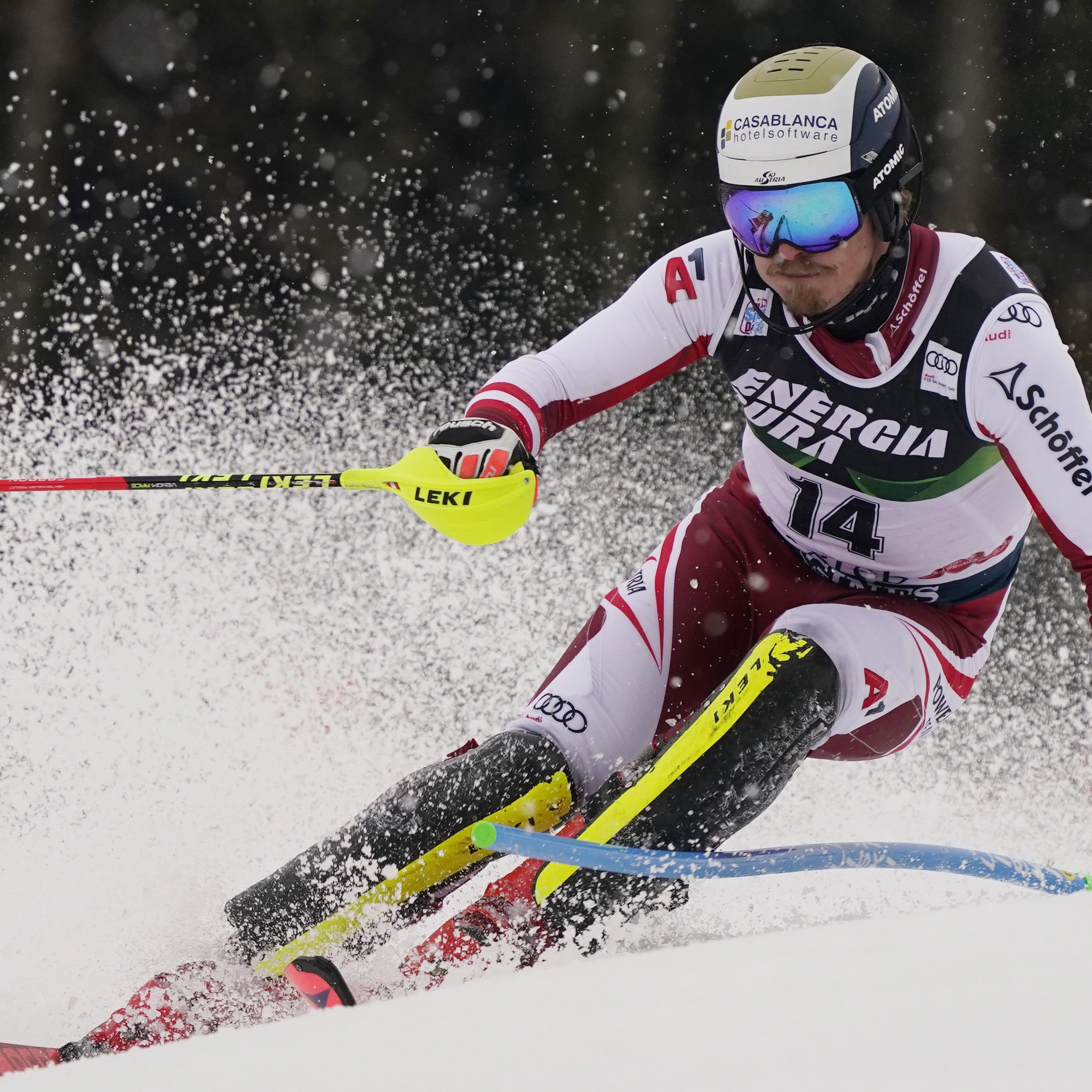 Manuel Feller weiter in Top-Form