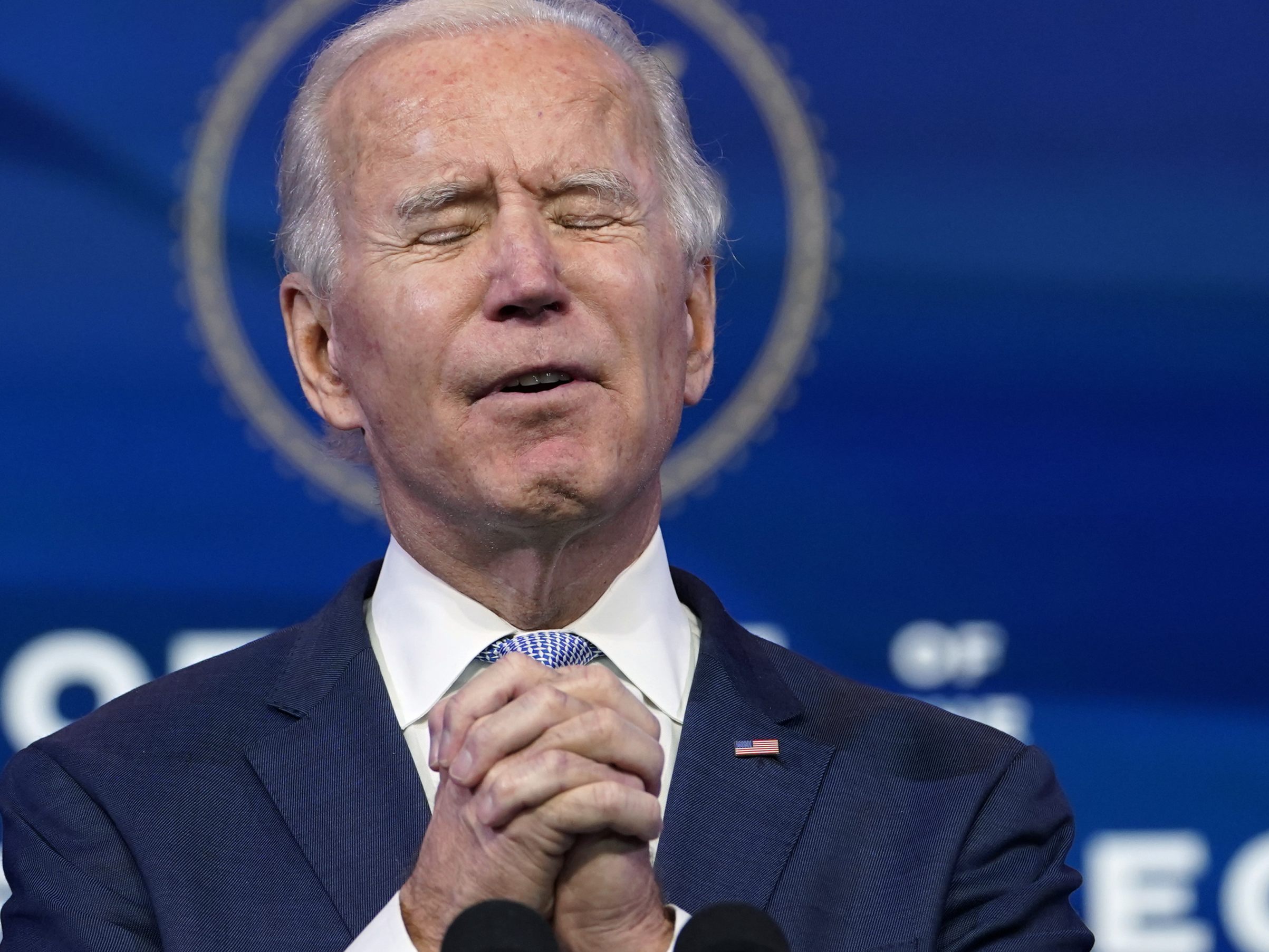 Joe Biden hat die erforderliche absolute Mehrheit der Wahlleute erreicht.