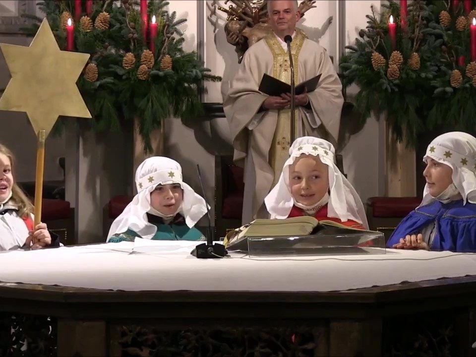 Unsere Sternsinger voll in Aktion