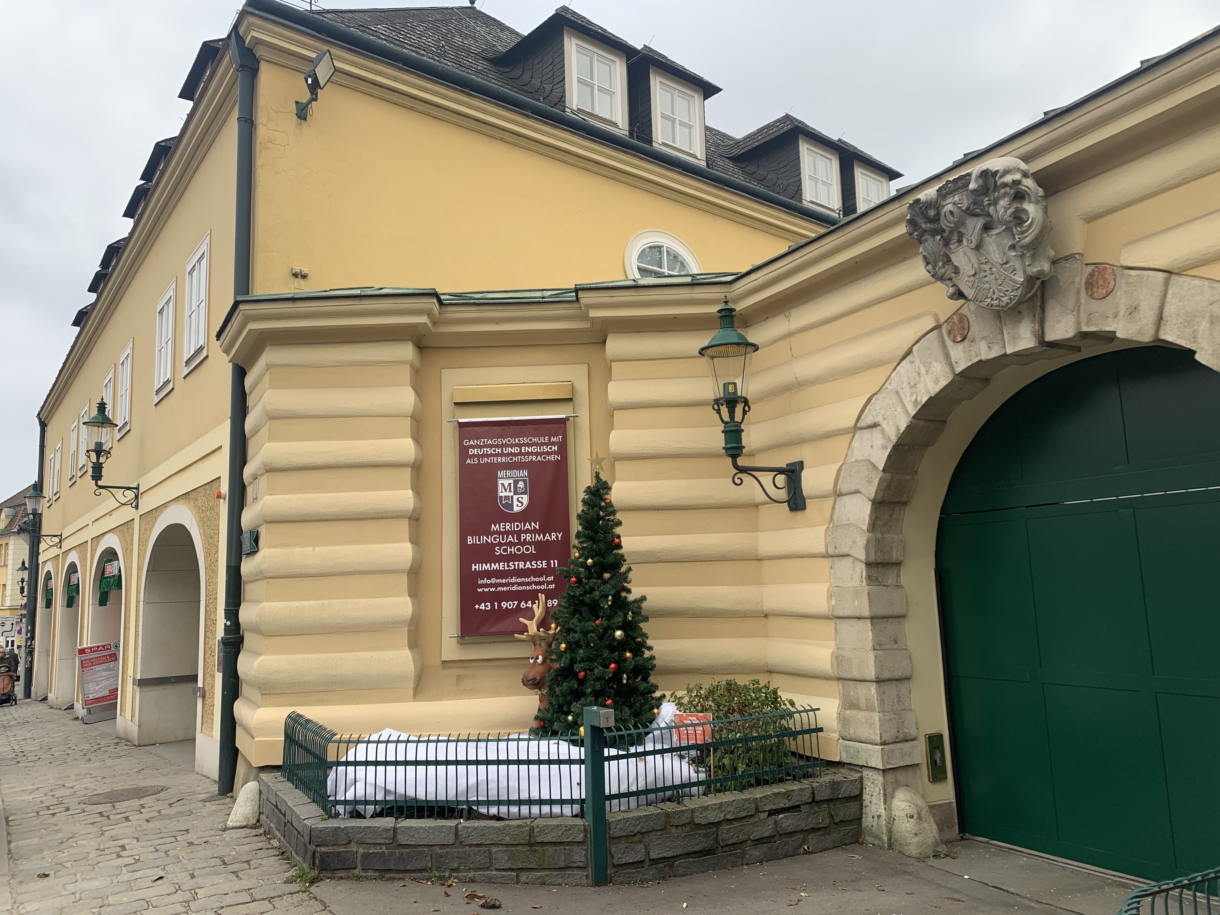 Die neue Meridian Bilingual Primary School am neuen Standort in 1190 Wien