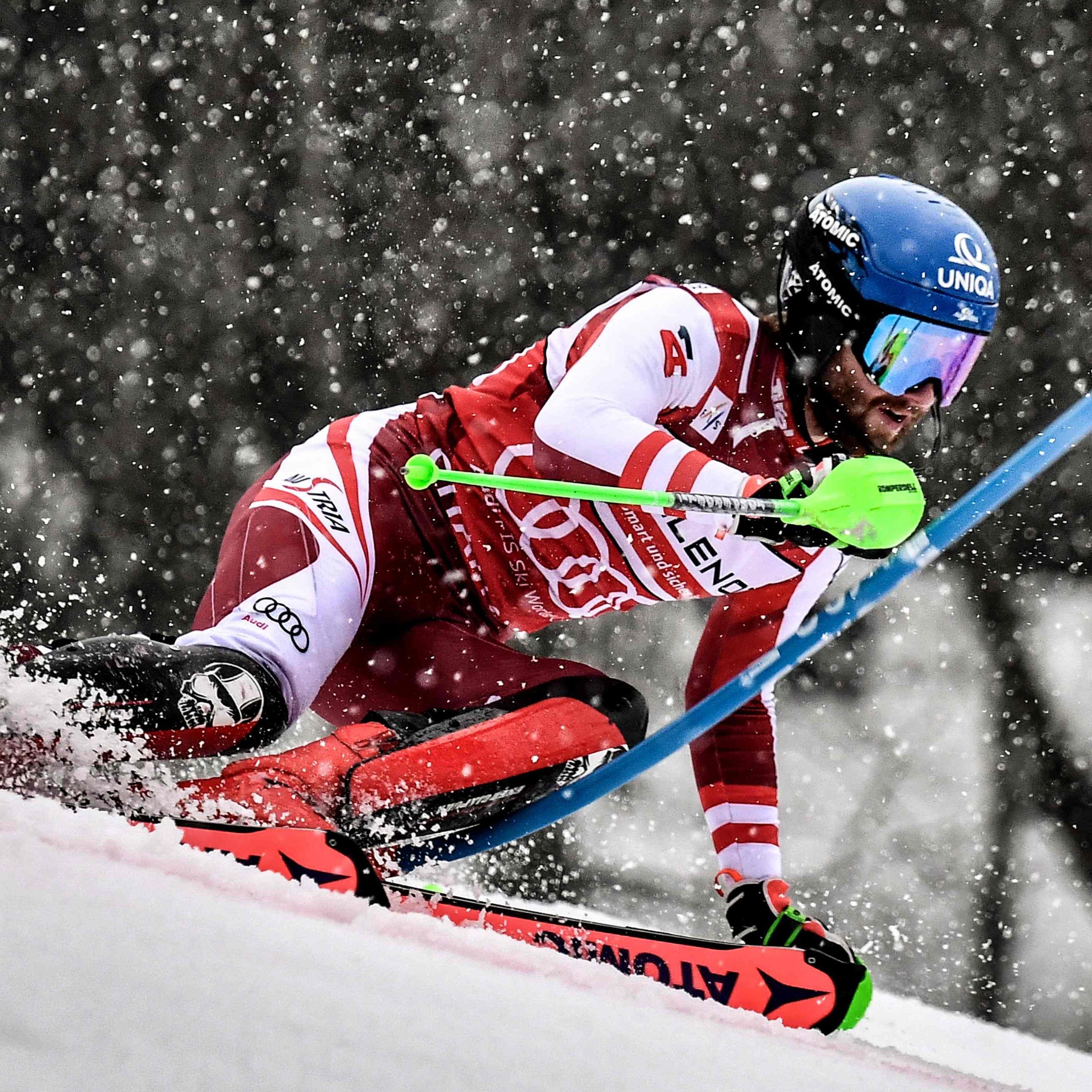 Unter Umständen könnte sich Marco Schwarz bereits den Slalom-Weltcup sichern.
