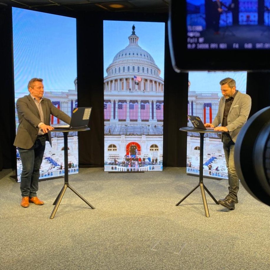 Live-Sondersendung zur Amtseinführung des US-Präsidenten Joe Biden.