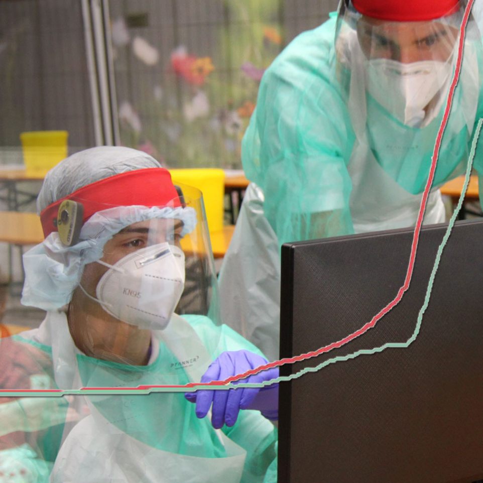 Die Zahl der Genesenen lag mehr als doppelt so hoch wie jene der Neuinfektionen.