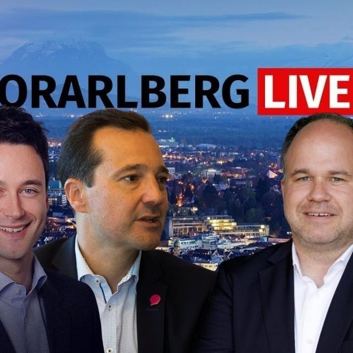 "Vorarlberg Live" mit Dejan Jovicevic und Gerald Loacker.