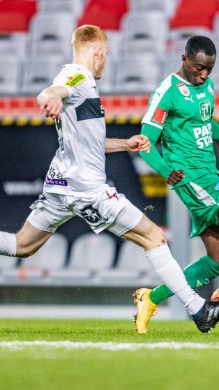 Bumberger im Zweikampf