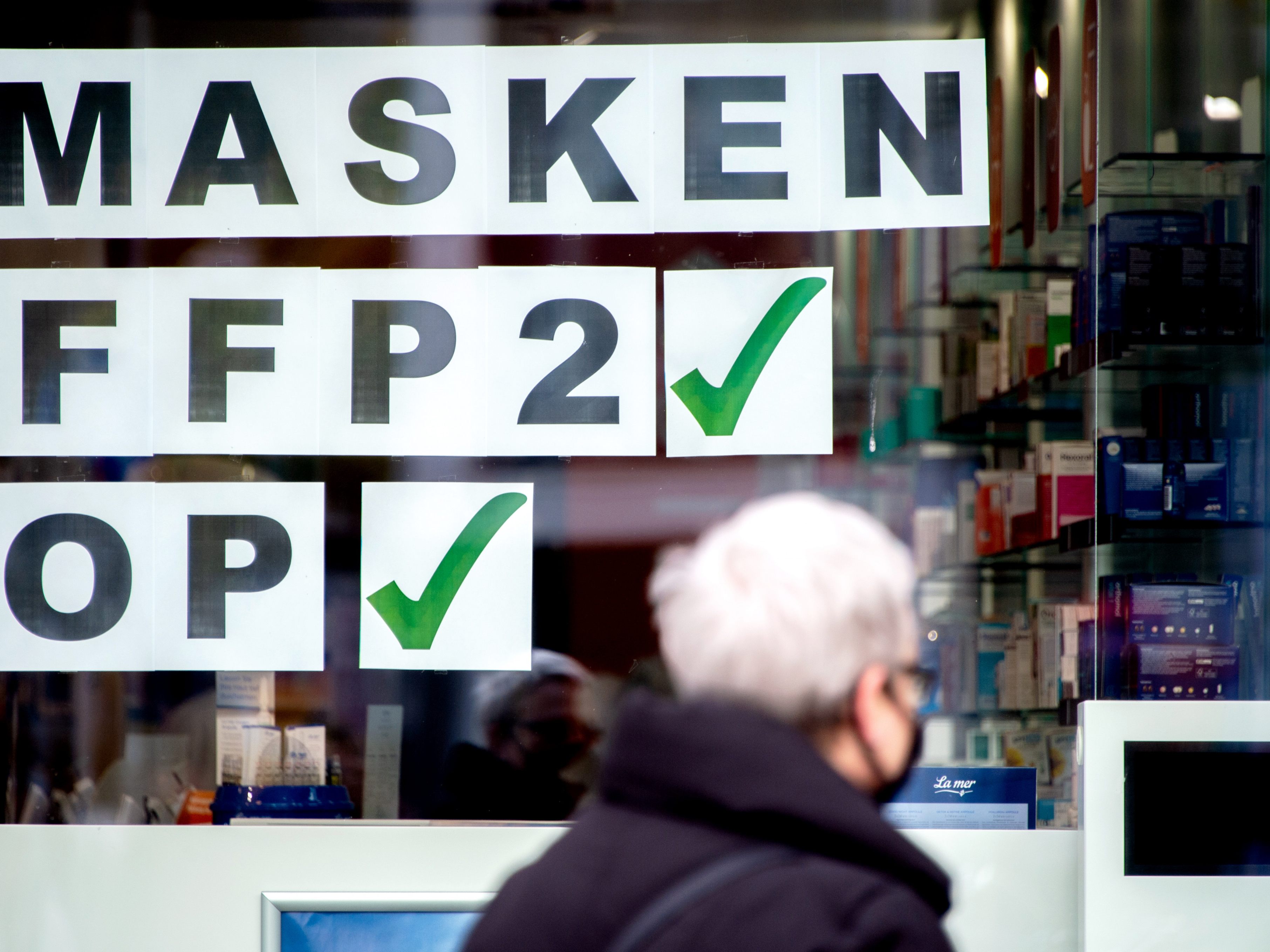 Bedürftige sollen FFP2-Masken gratis erhalten.