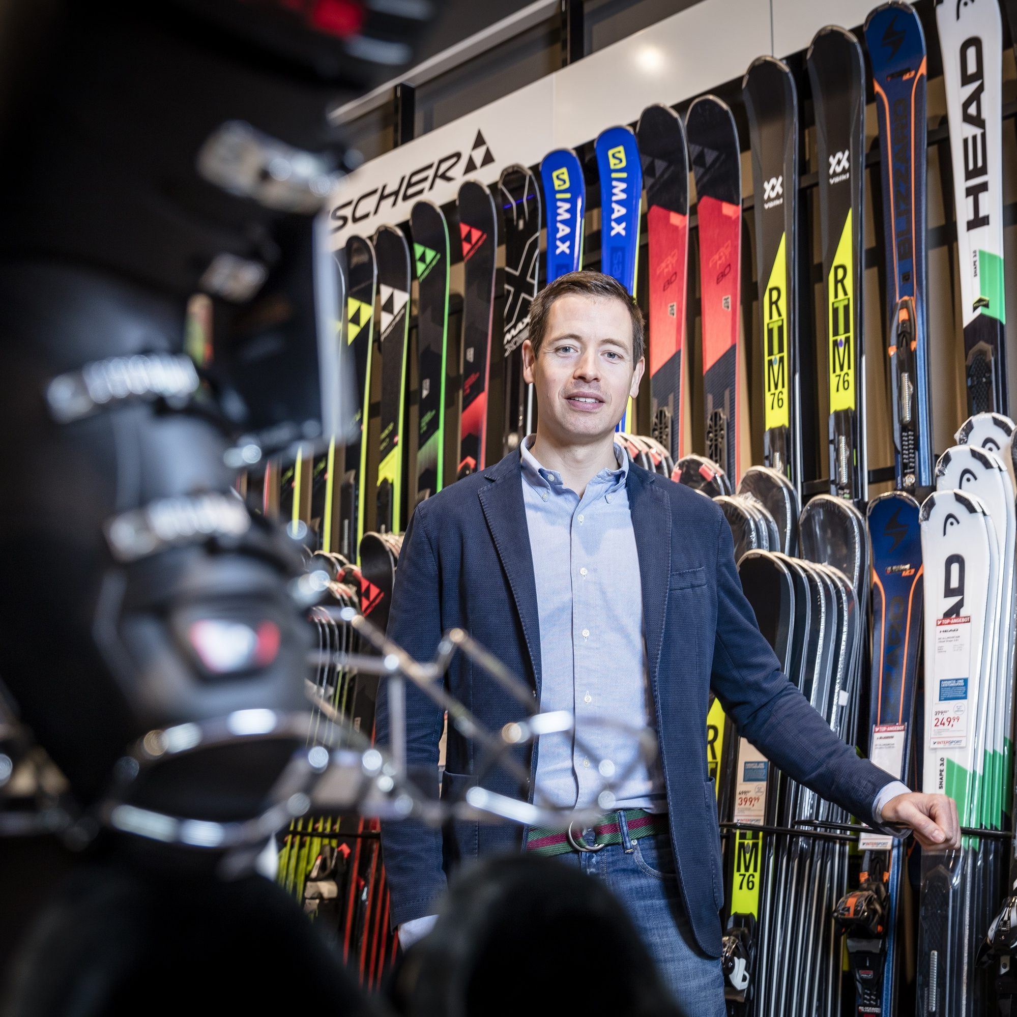 Intersport-Österreich-Chef Thorsten Schmitz, bemängelt fehlende Unterstützung von der Regierung.