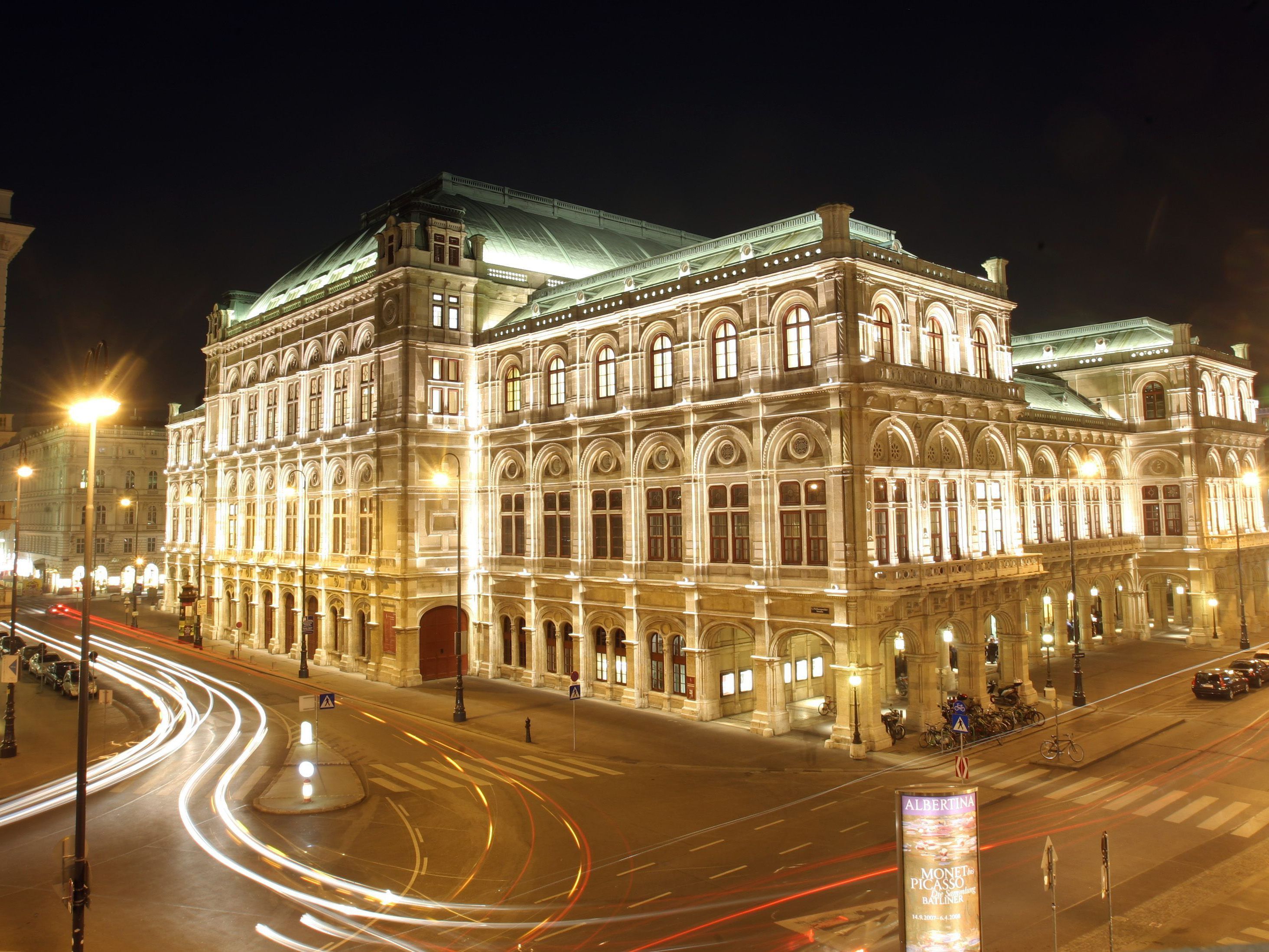 Die Wiener Staatsoper sperrt als Museum auf.