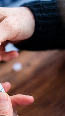 Schrittweise Versorgung der Bevölkerung