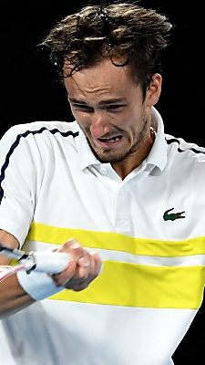 Medwedew powert sich in sein zweites Major-Finale