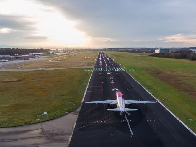 Derzeit nur etwa ein Flug pro Woche