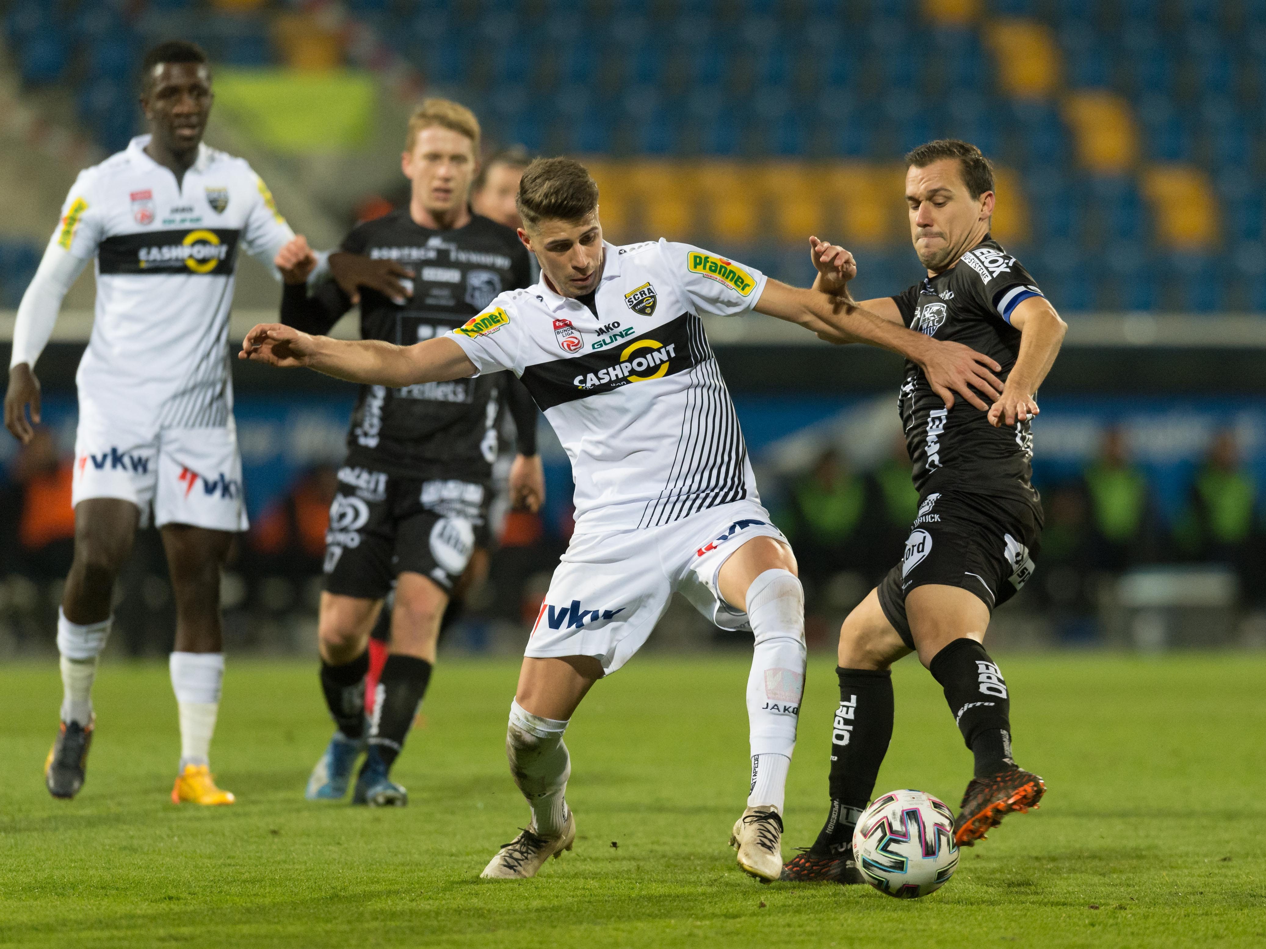 LIVE-Ticker zum Spiel WAC gegen SCR Altach ab 14.30 Uhr.