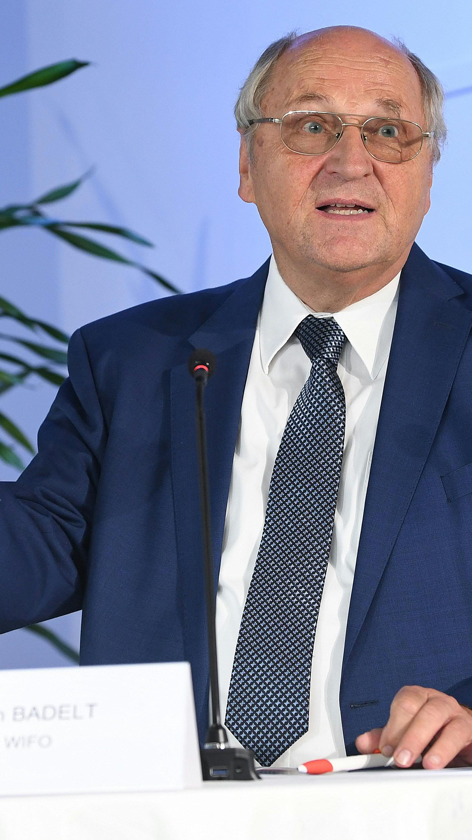 Badelt: BIP-Plus von 2,5 Prozent wäre aber bei viertem Lockdown nicht mehr gültig.