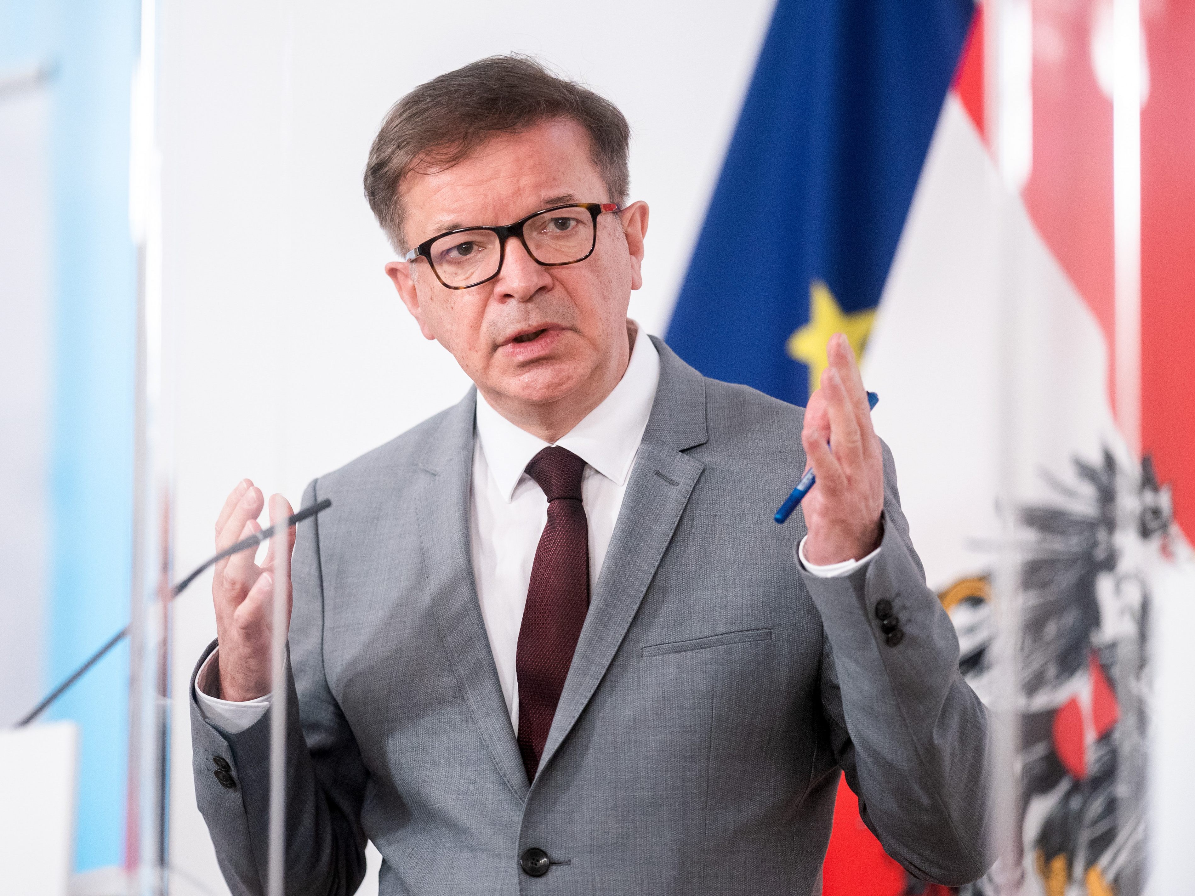 Laut Gesundheitsminister Anschober kann man erst ab März über weitere Öffnungsschritte in Gastro und Kultur nachdenken.