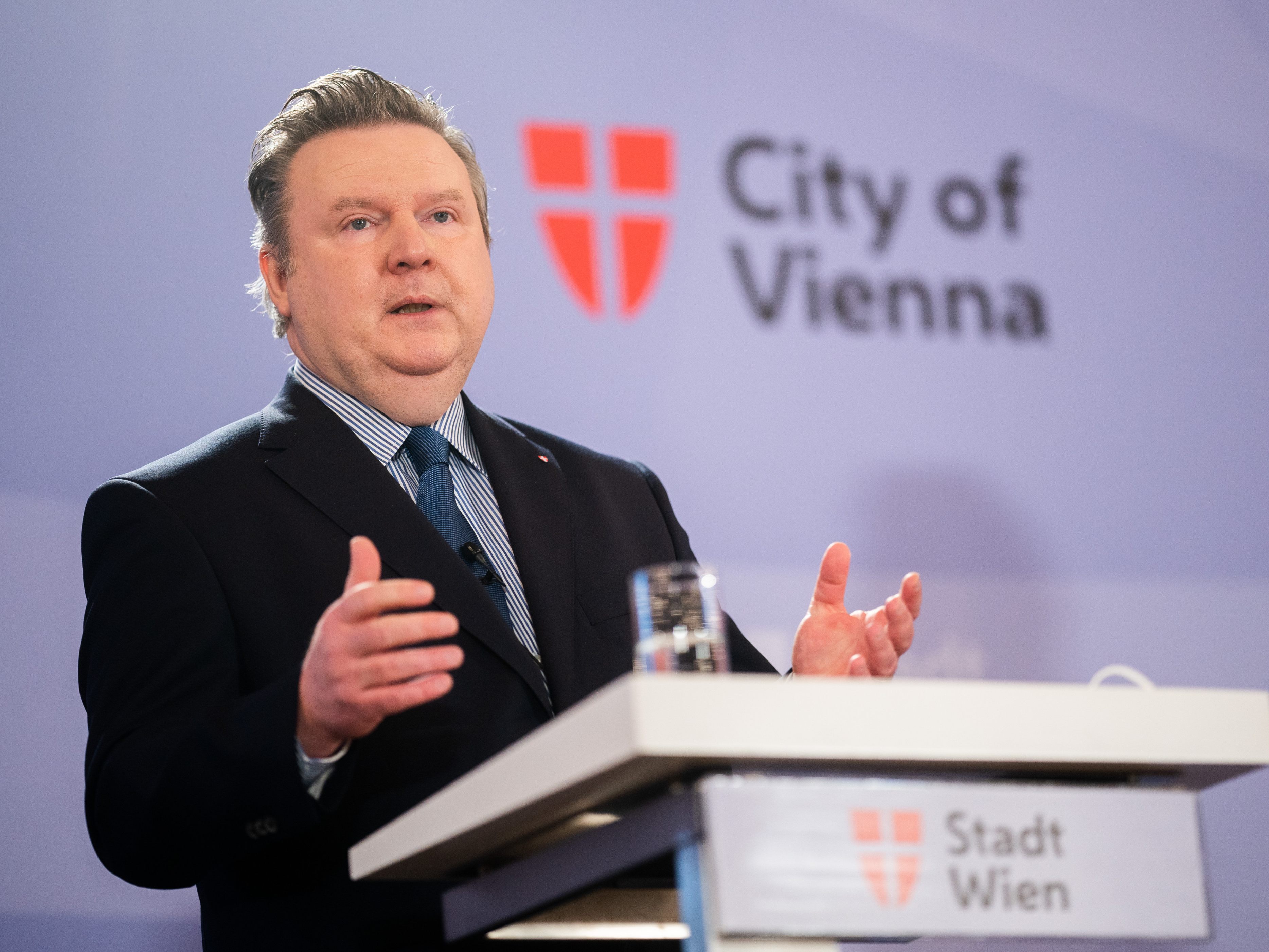 Live von der Pressekonferenz von Wiens Bürgermeister Michael Ludwig.
