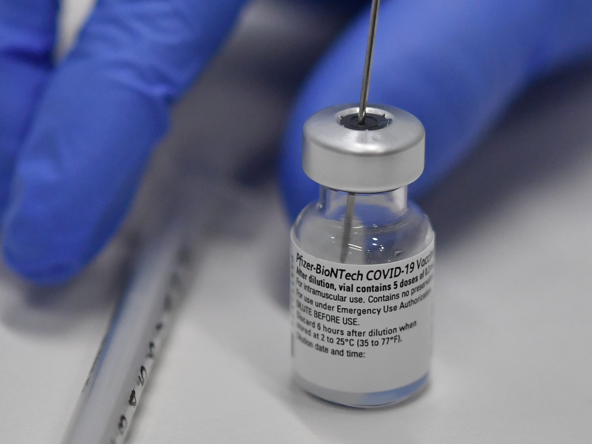 Der Impfstoff von Pfizer-Biontech wurde in einer israelischen Studie untersucht Der Impfstoff von Pfizer-Biontech wurde in einer israelischen Studie untersucht